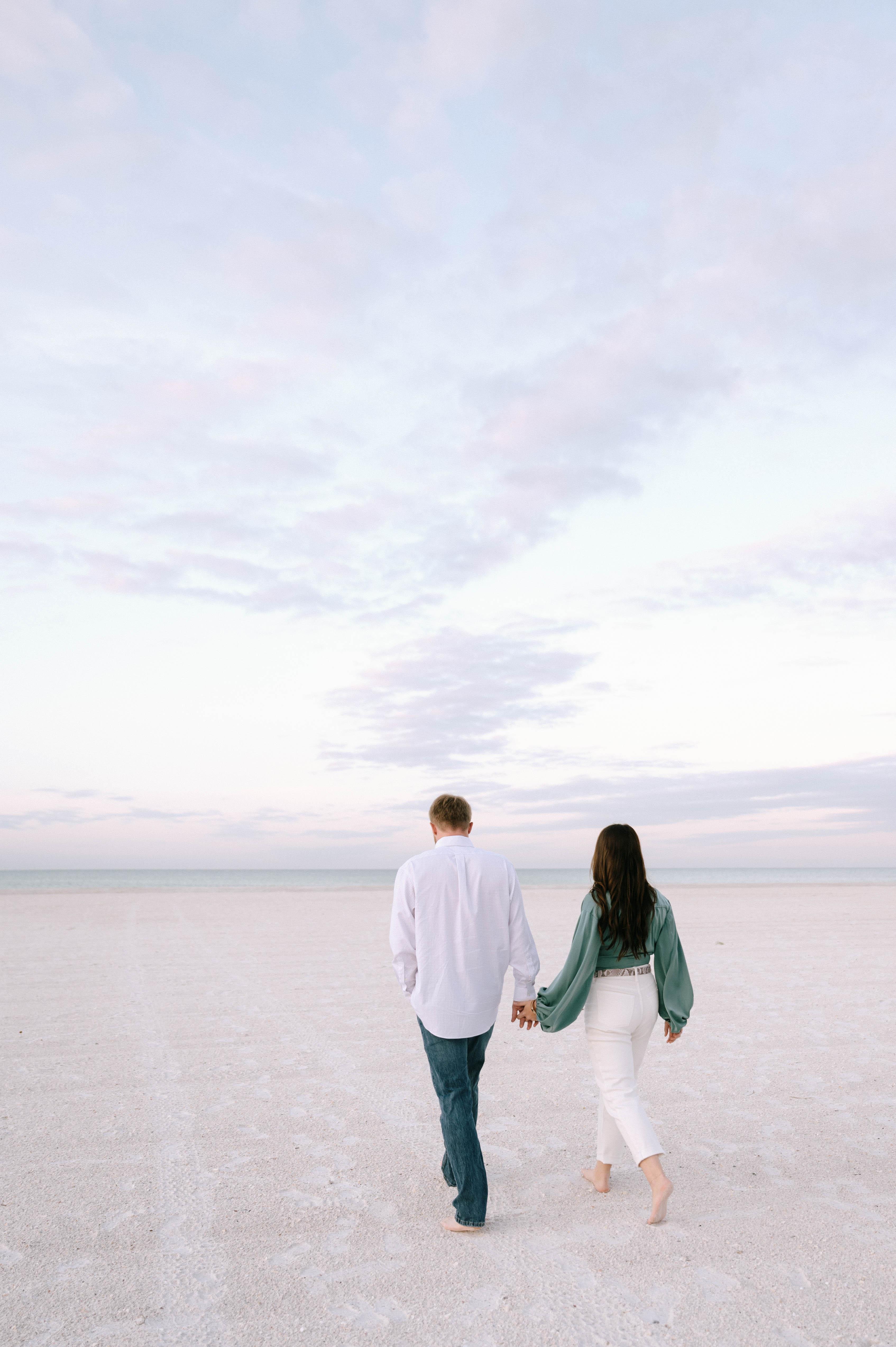 A Romantic Engagement Photoshoot at Lido Key Beach 24