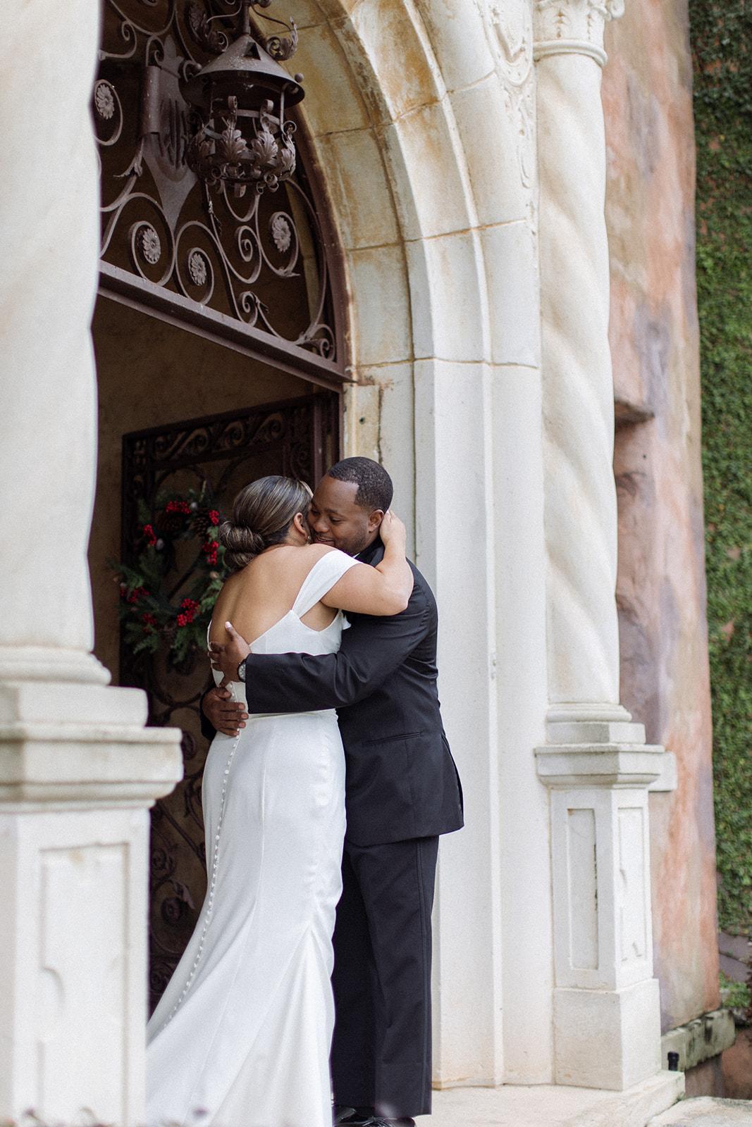 A Modern Winter Wedding at The Howey Mansion 46