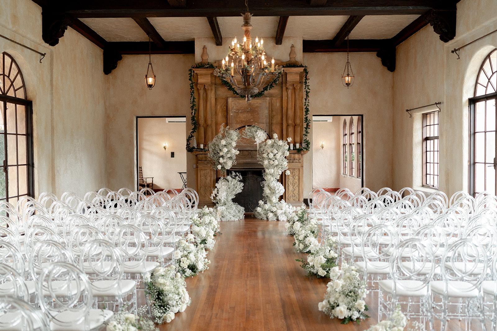 A Modern Winter Wedding at The Howey Mansion 71