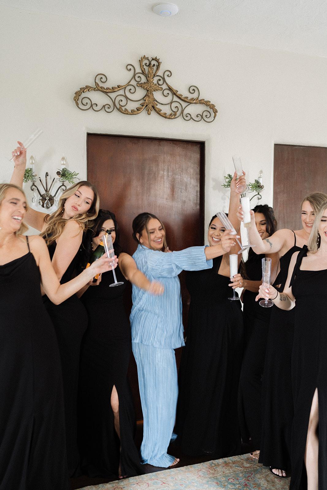 A Modern Winter Wedding at The Howey Mansion 31