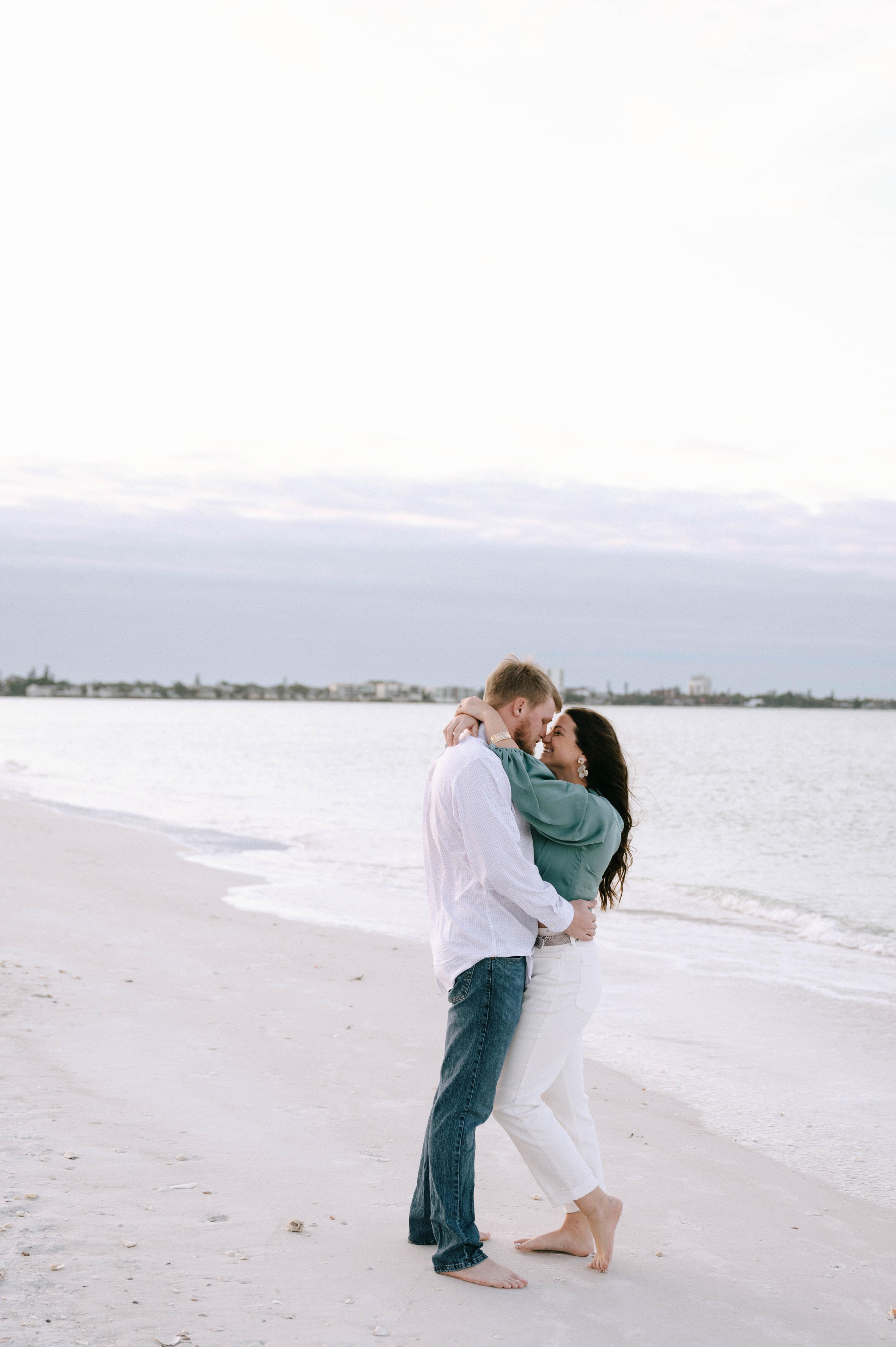A Romantic Engagement Photoshoot at Lido Key Beach 23