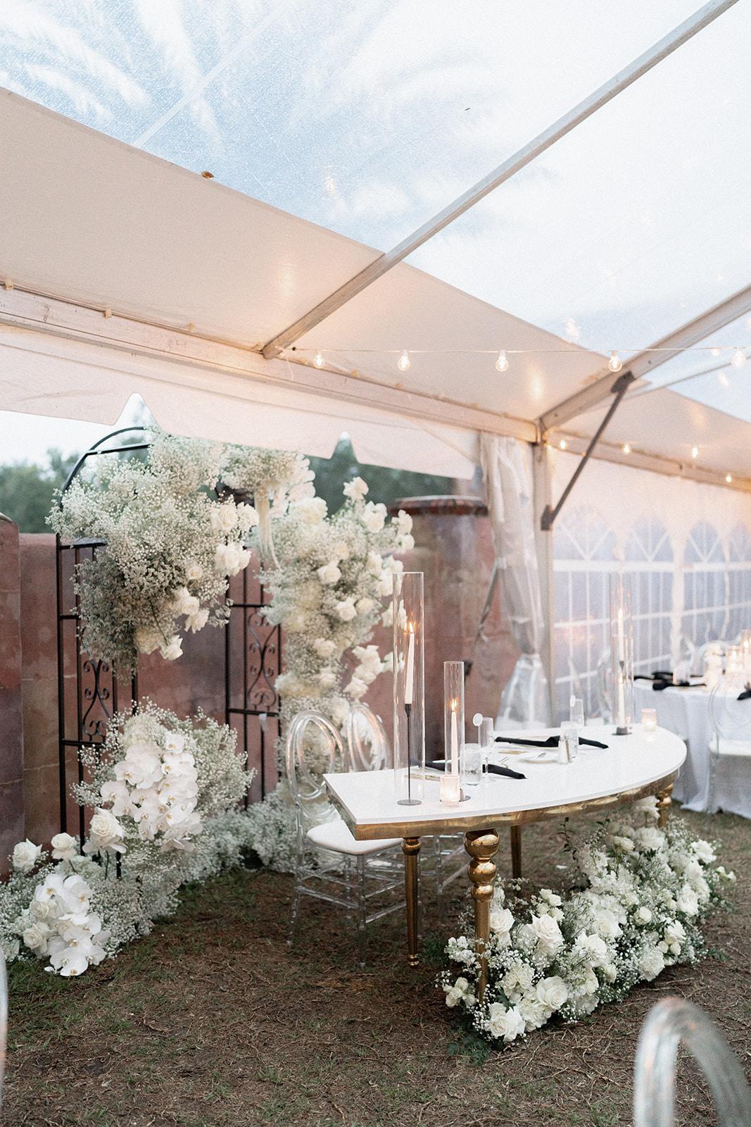 A Modern Winter Wedding at The Howey Mansion 76