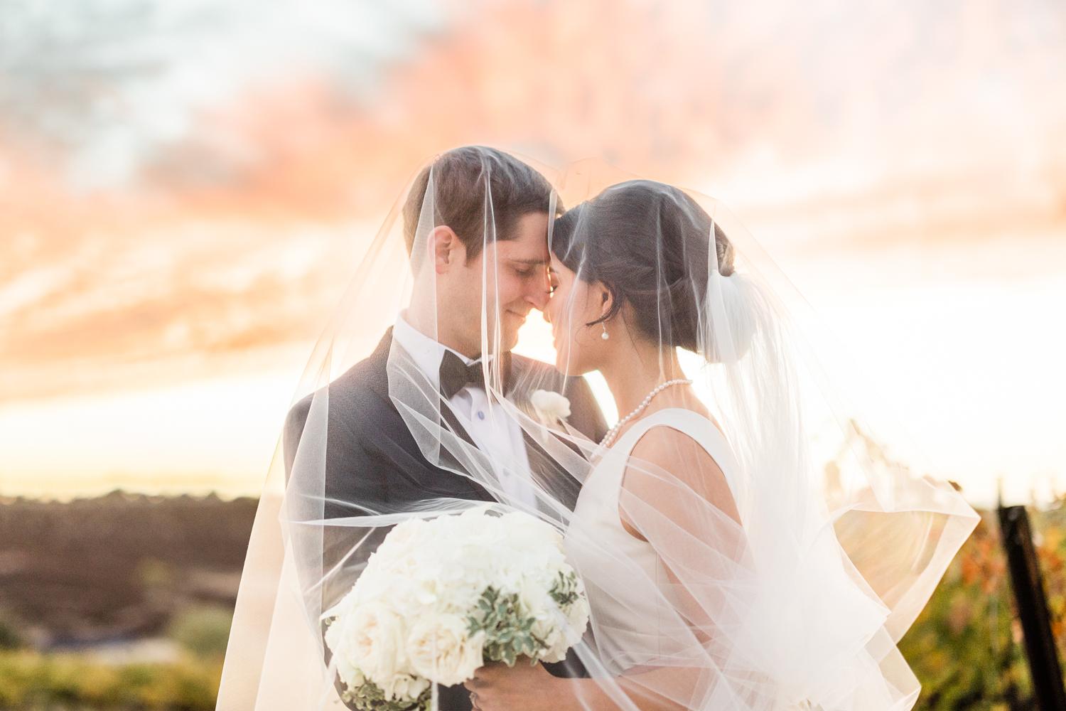 A Classic Fall Wedding at Falkner Winery