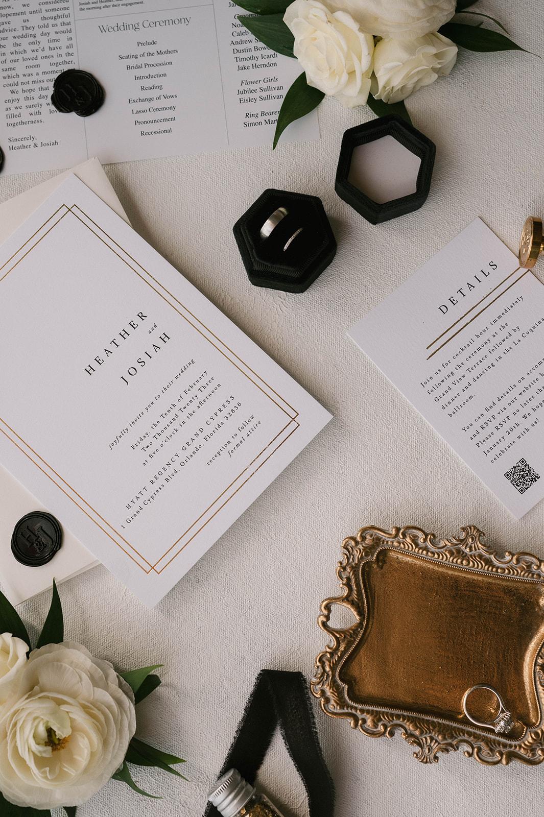 A Modern Winter Wedding at Hyatt Regency Grand Cypress 37