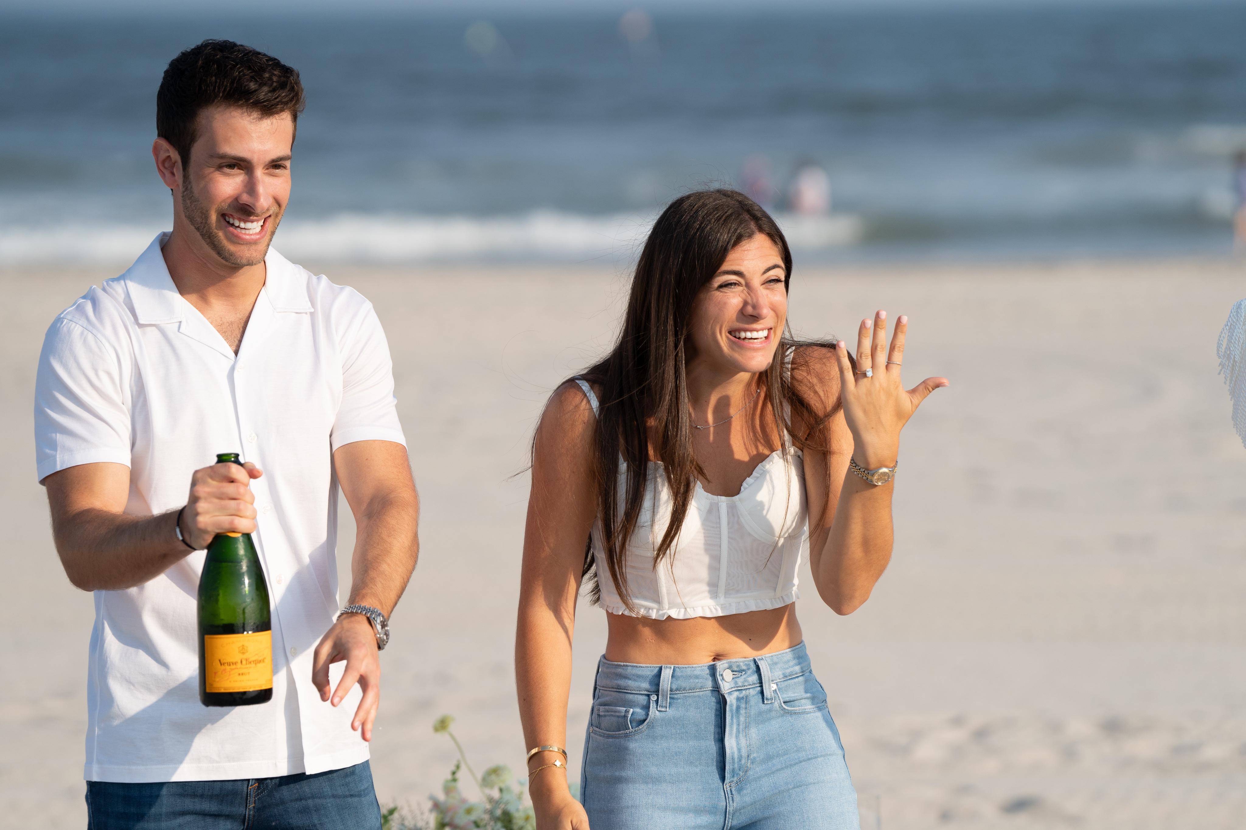 Carly Silverman's Romantic Proposal at Ventnor Beach photo 5