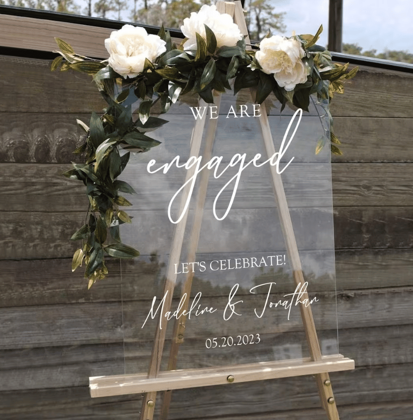 Engagement Party Sign