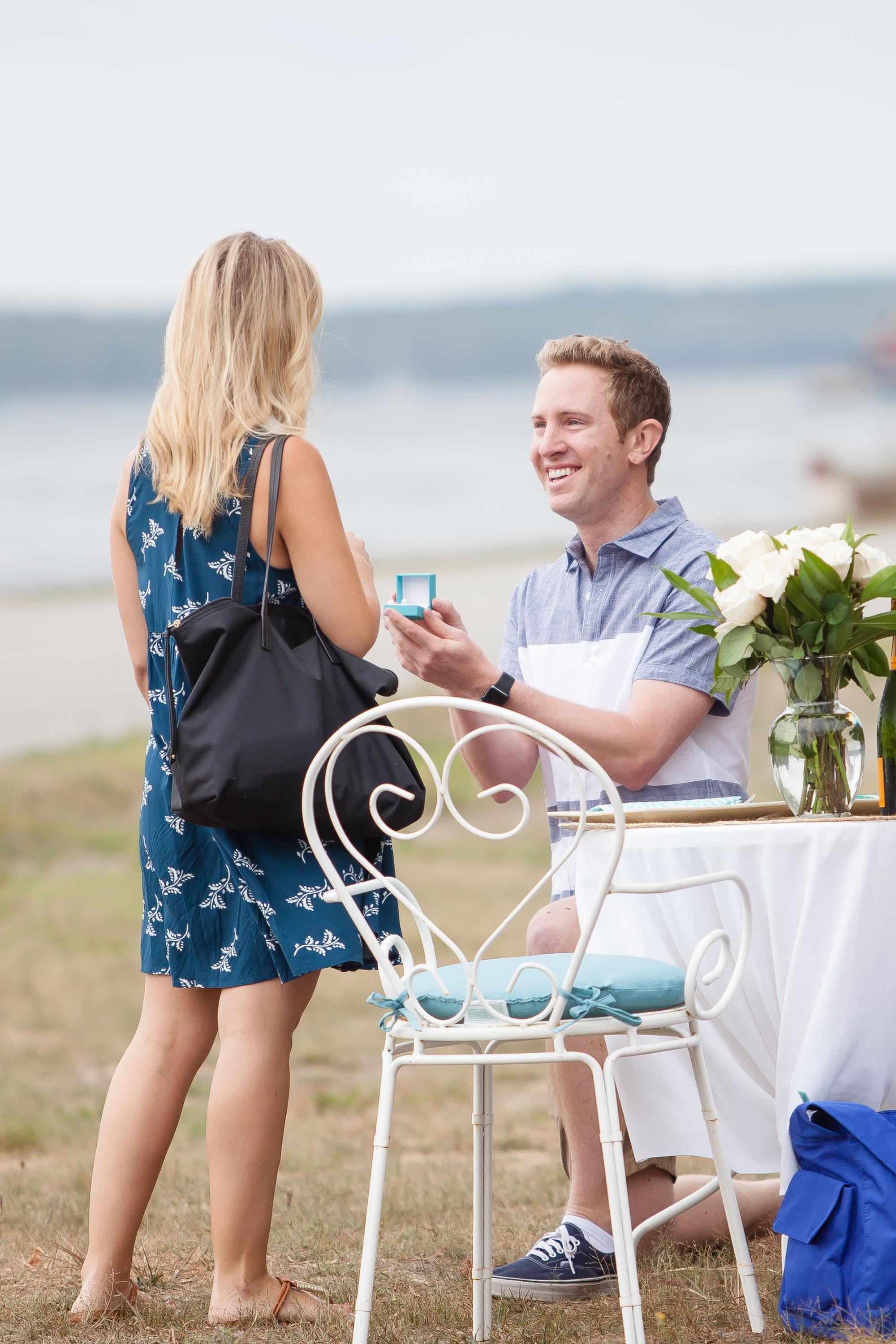 A Romantic Picnic Proposal in Massachusetts 53