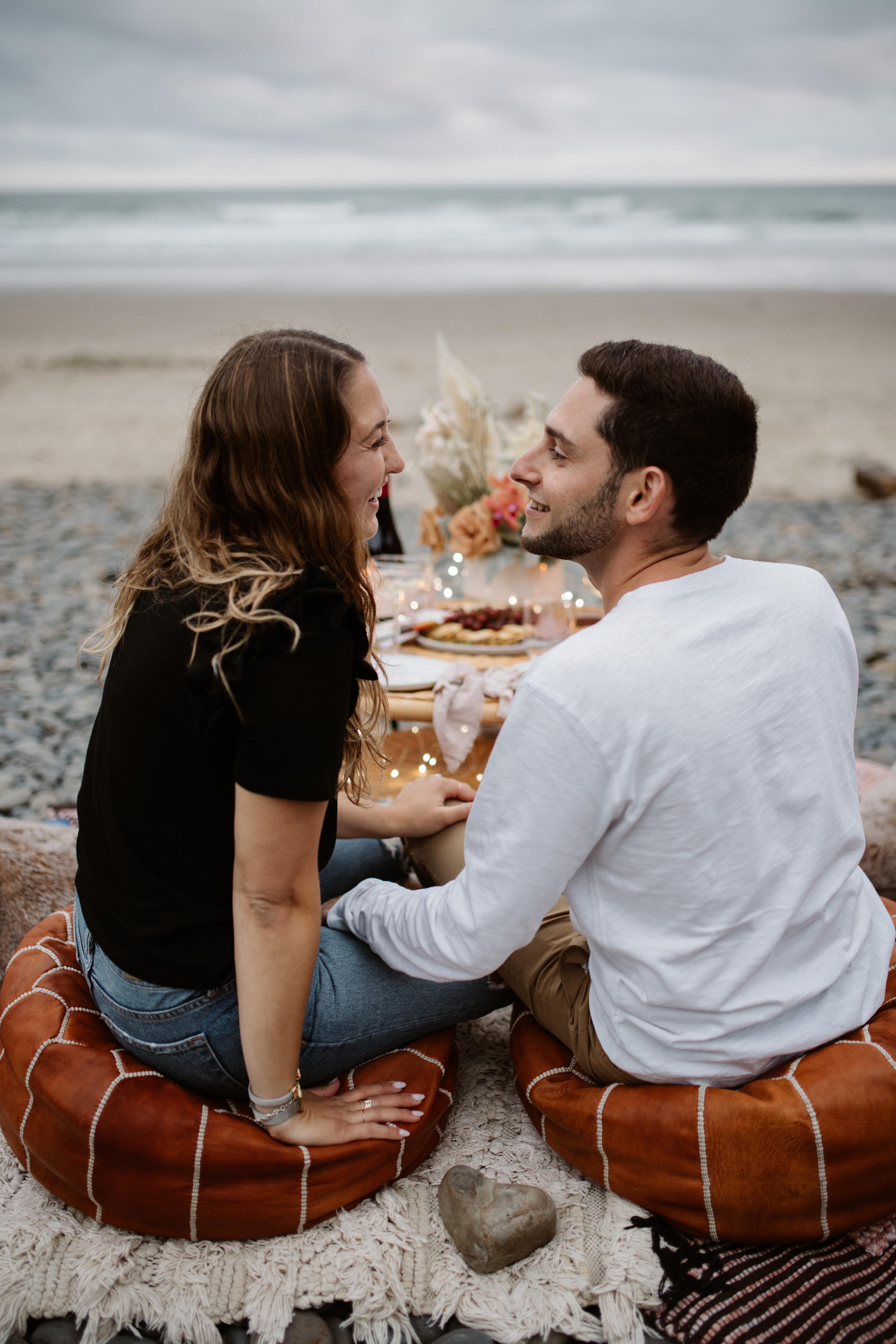 An Intimate Proposal at Haystack Rock 11