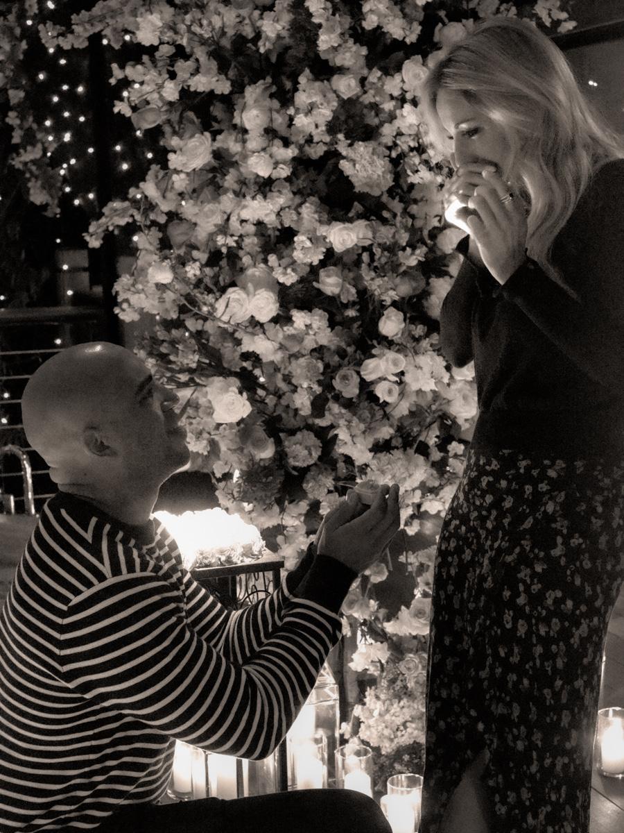 A Romantic Candlelit Proposal at Auberge du Soleil