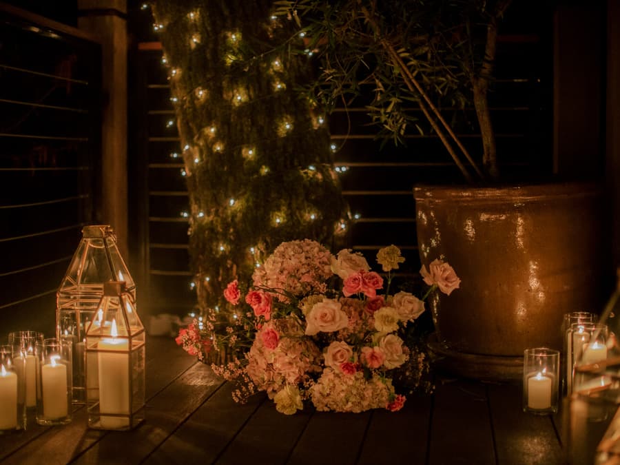 A Romantic Candlelit Proposal at Auberge du Soleil 8
