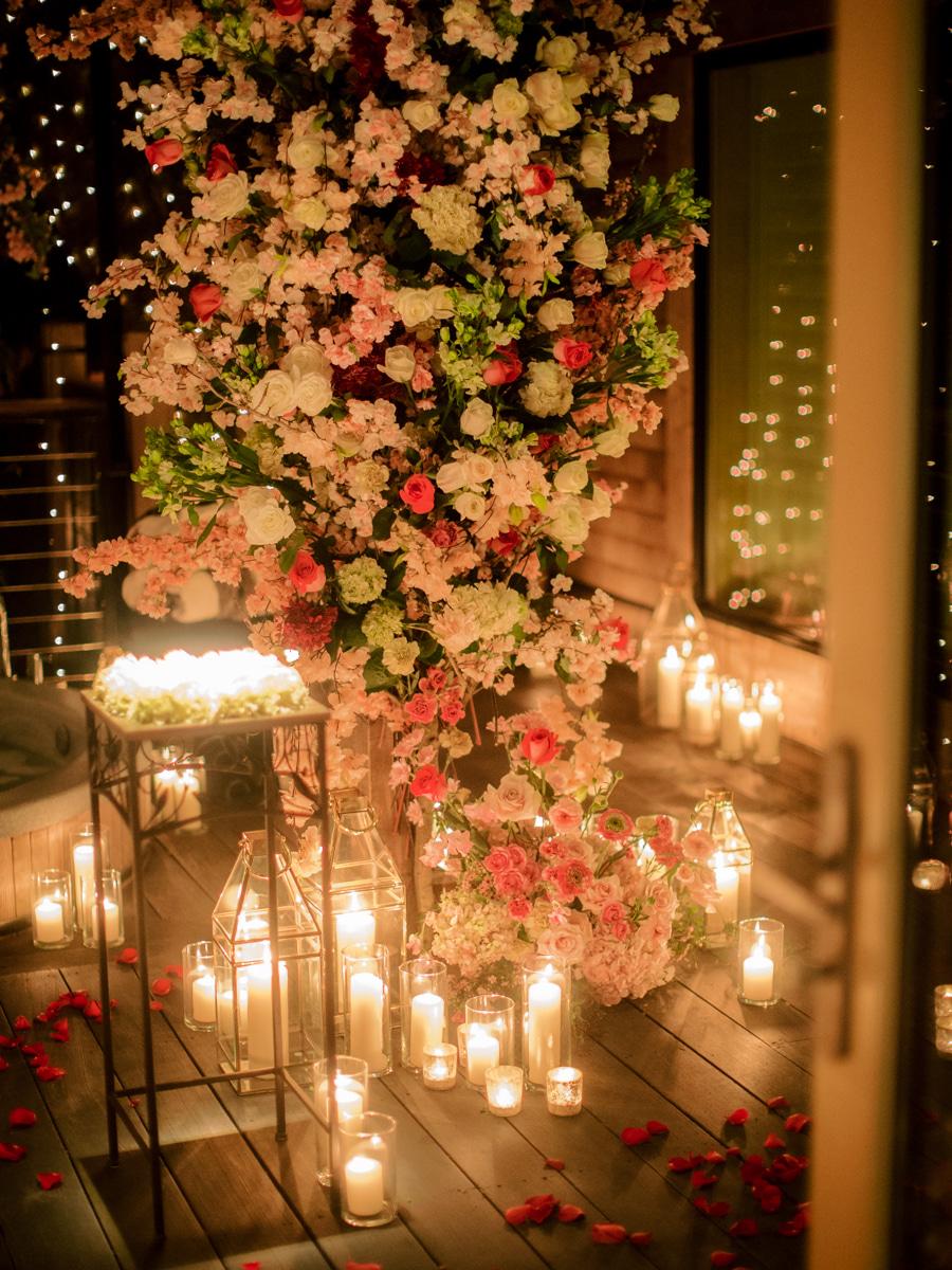 A Romantic Candlelit Proposal at Auberge du Soleil 29
