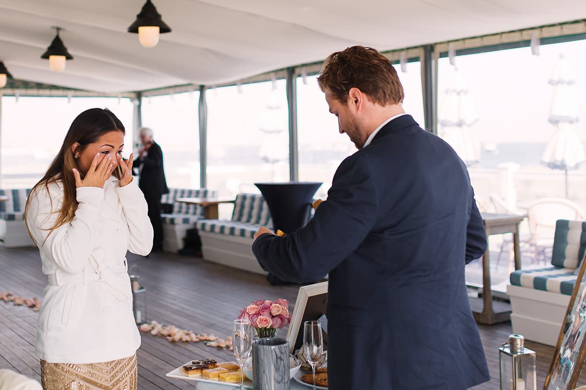 An Intimate Beach Proposal at Chatham Bars Inn 16