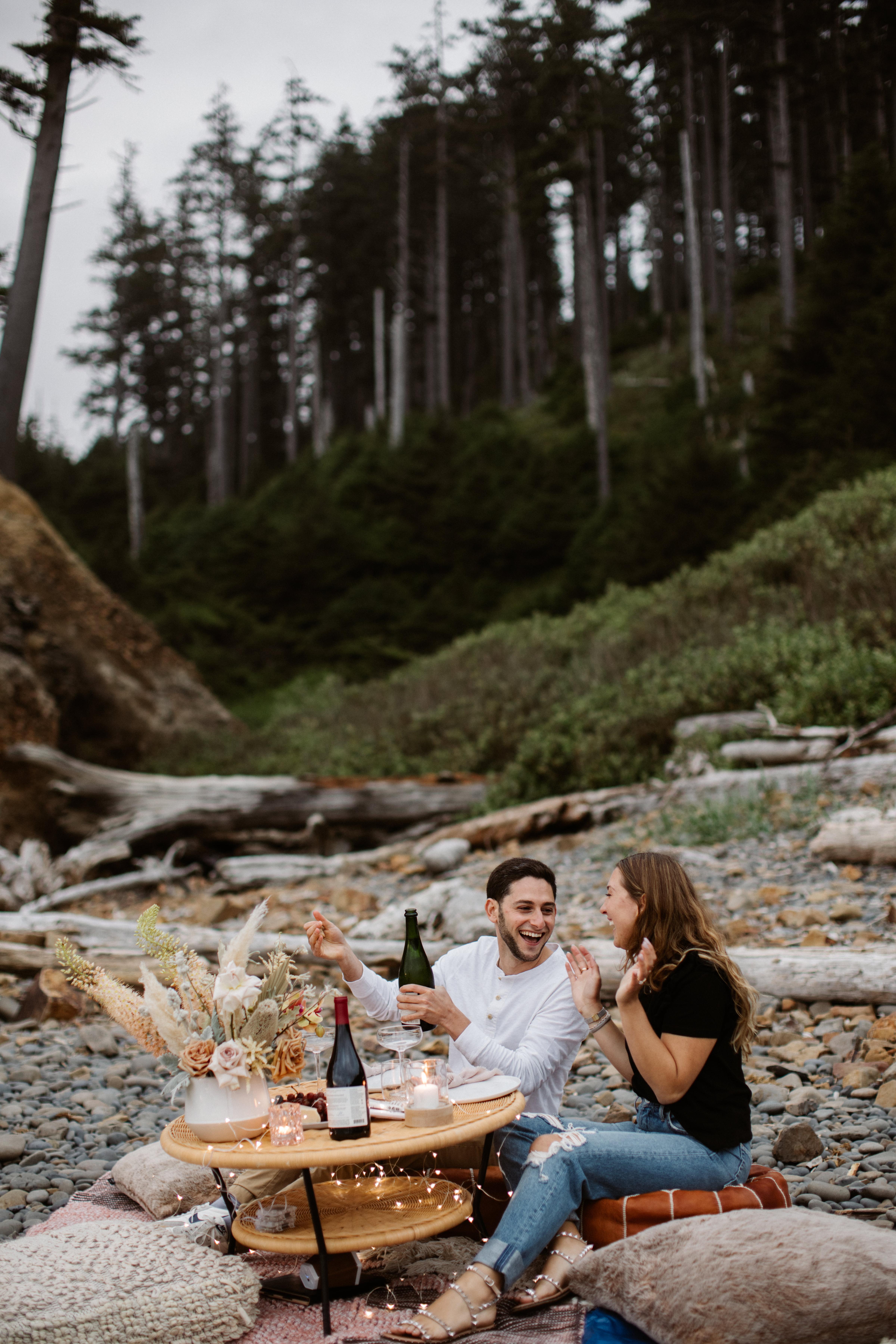 An Intimate Proposal at Haystack Rock 8