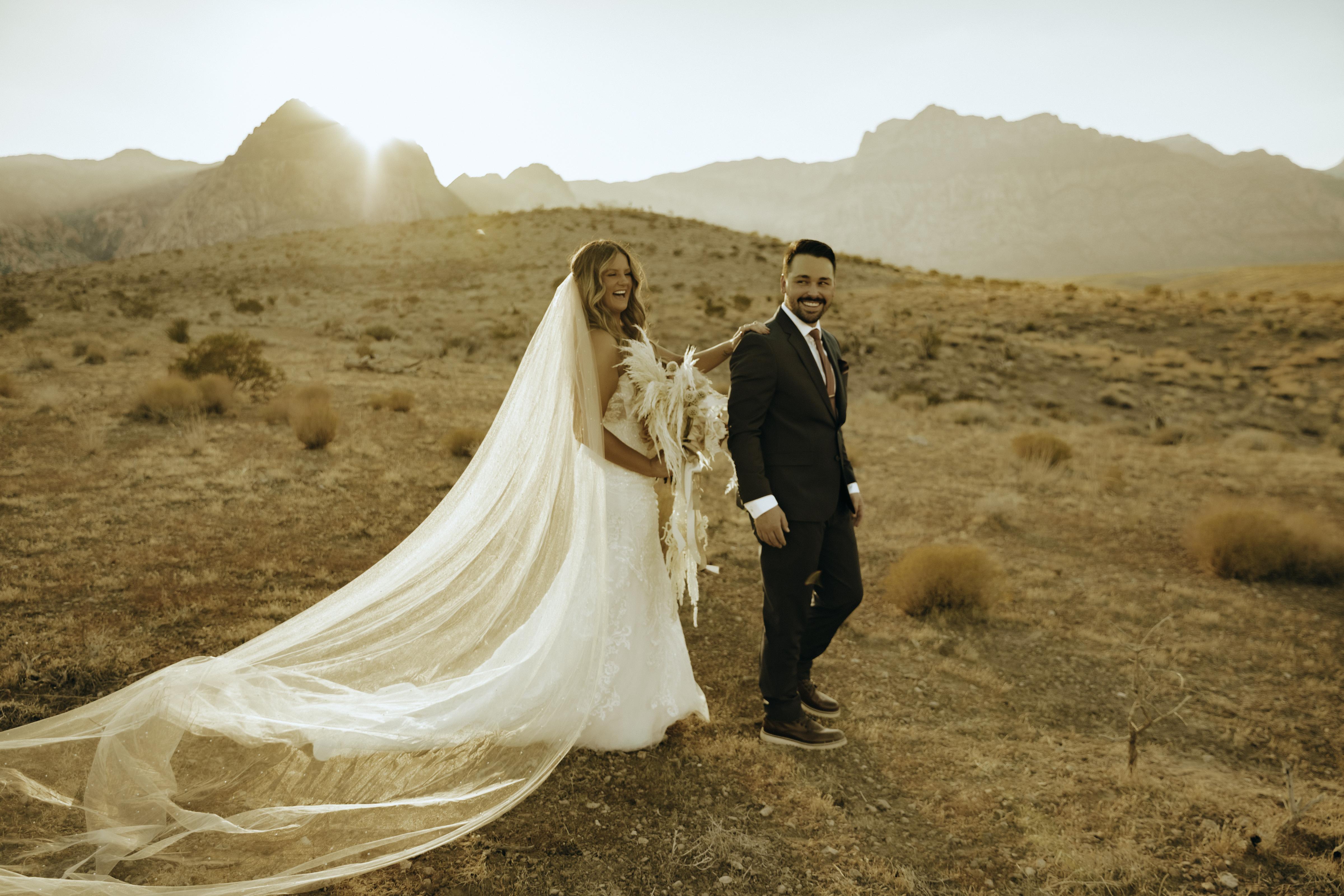 A Boho Wedding in the Mojave Desert