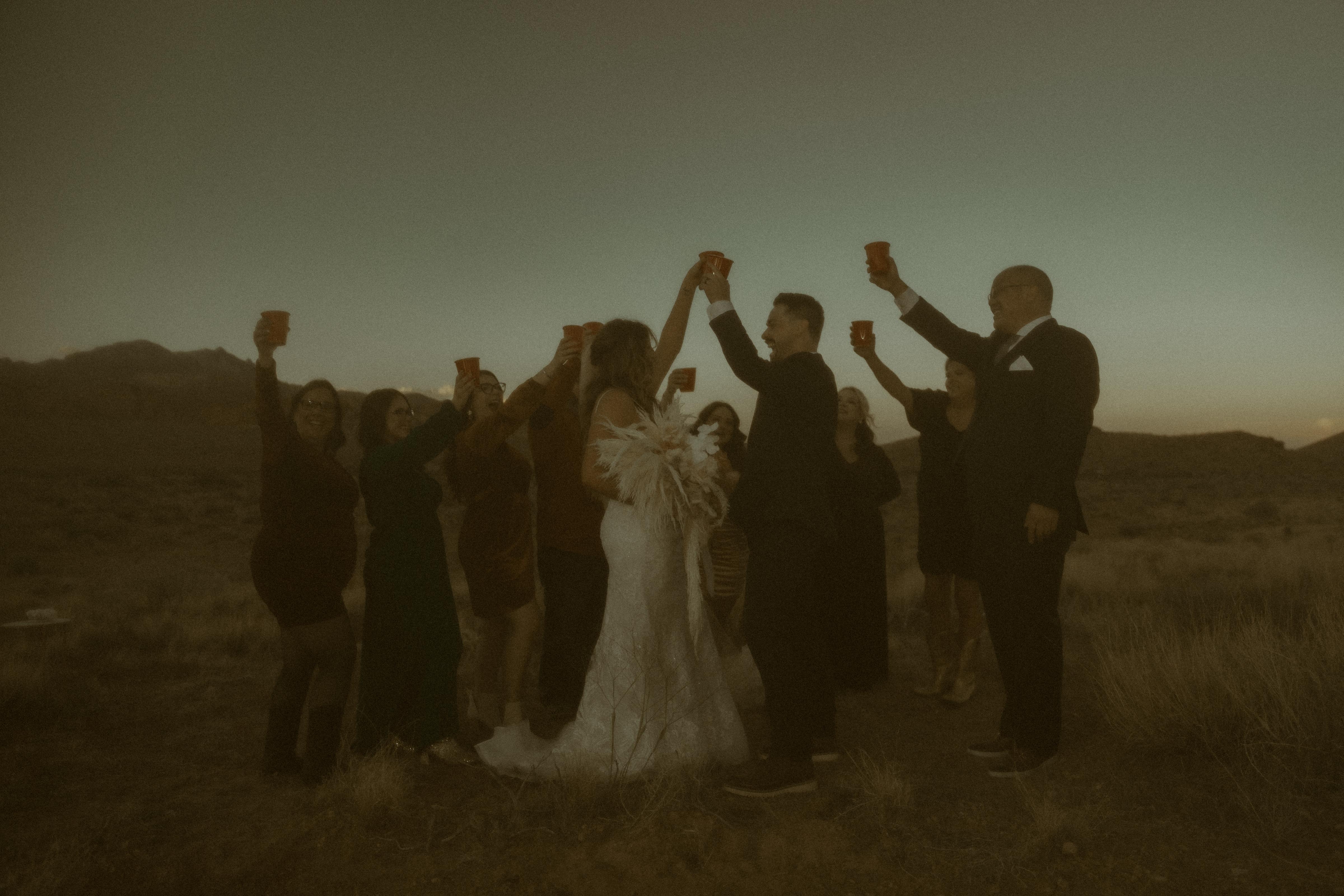 A Boho Wedding in the Mojave Desert 22