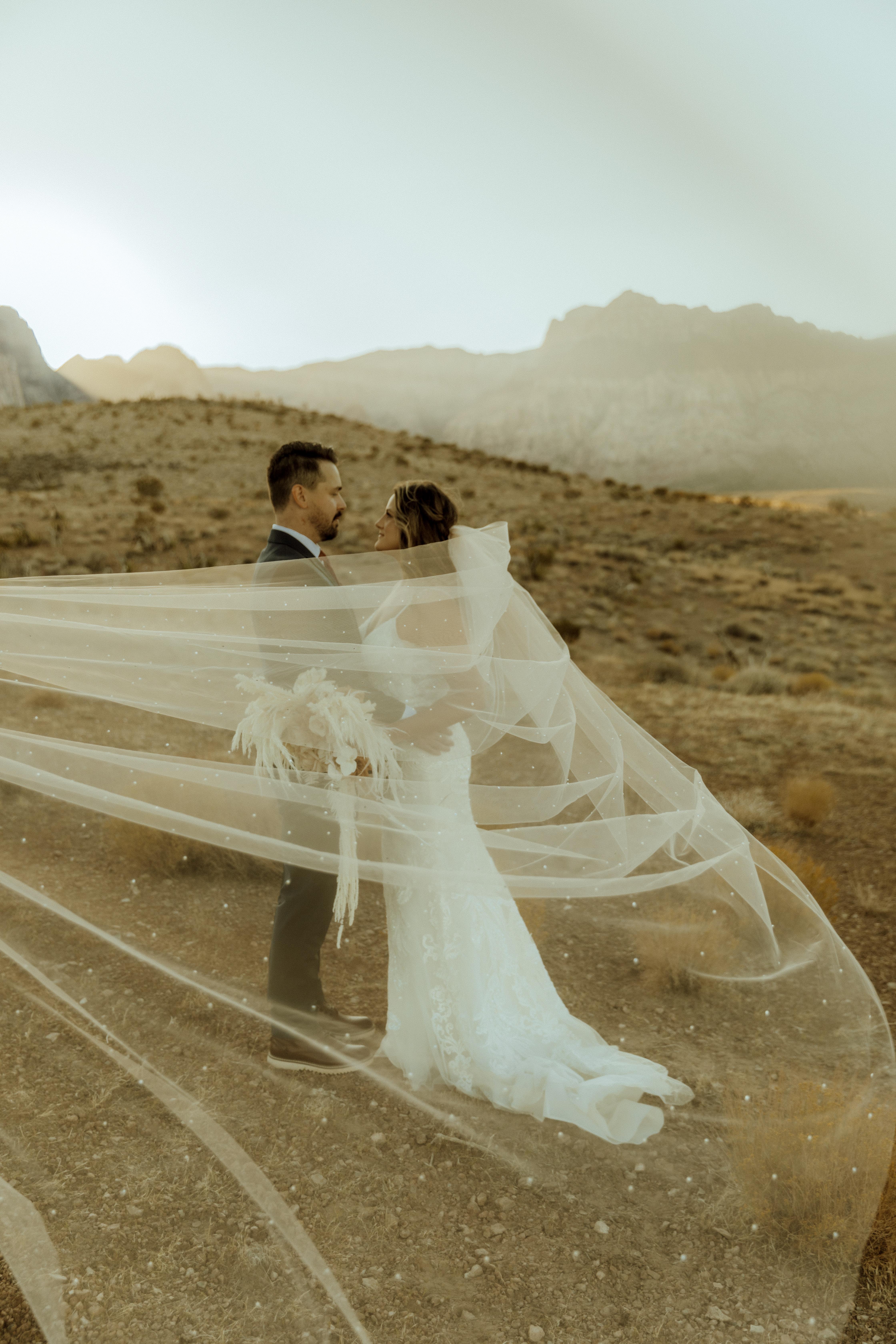A Boho Wedding in the Mojave Desert 34