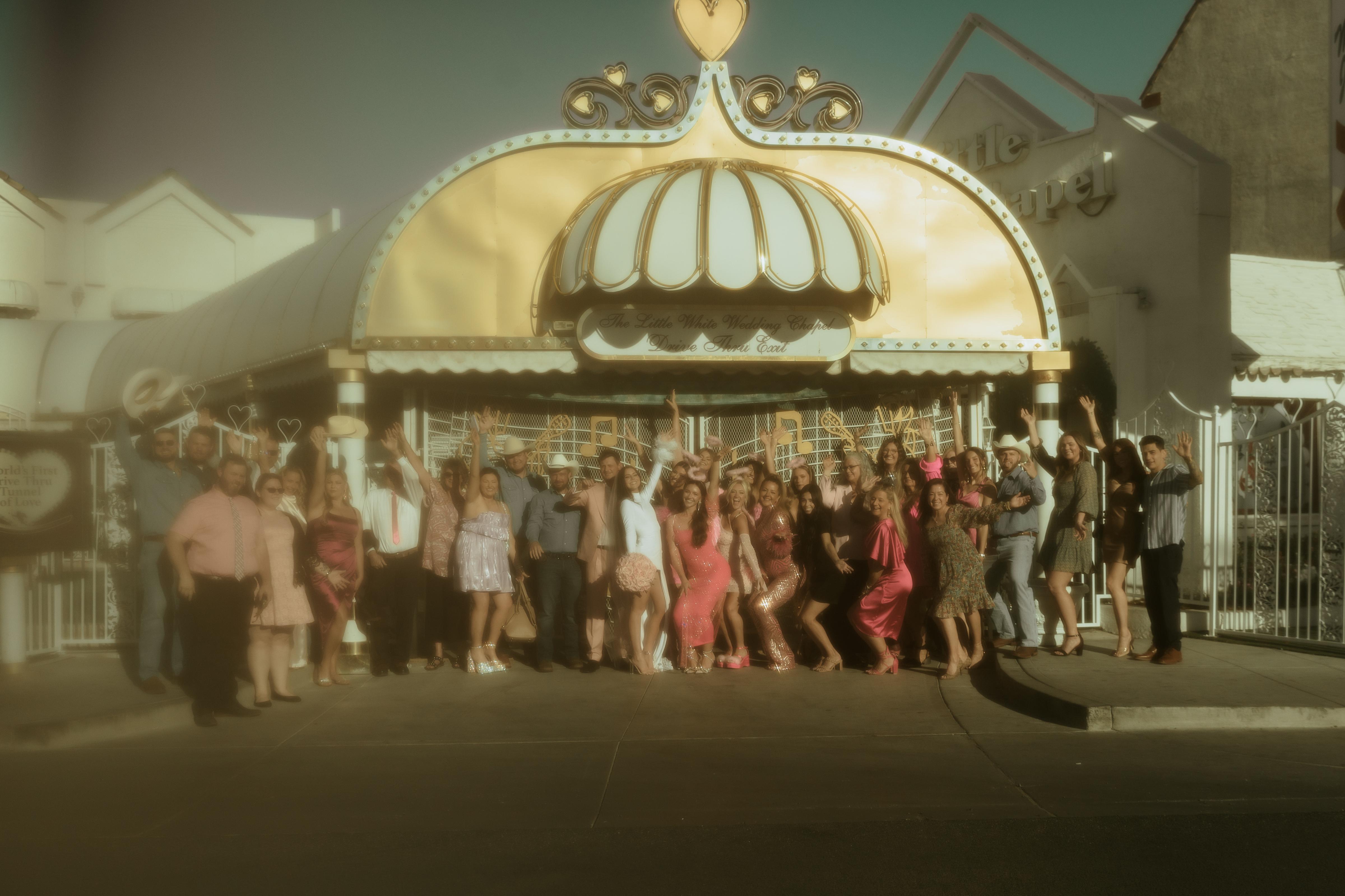 A Non-Traditional Wedding at Little White Wedding Chapel 10