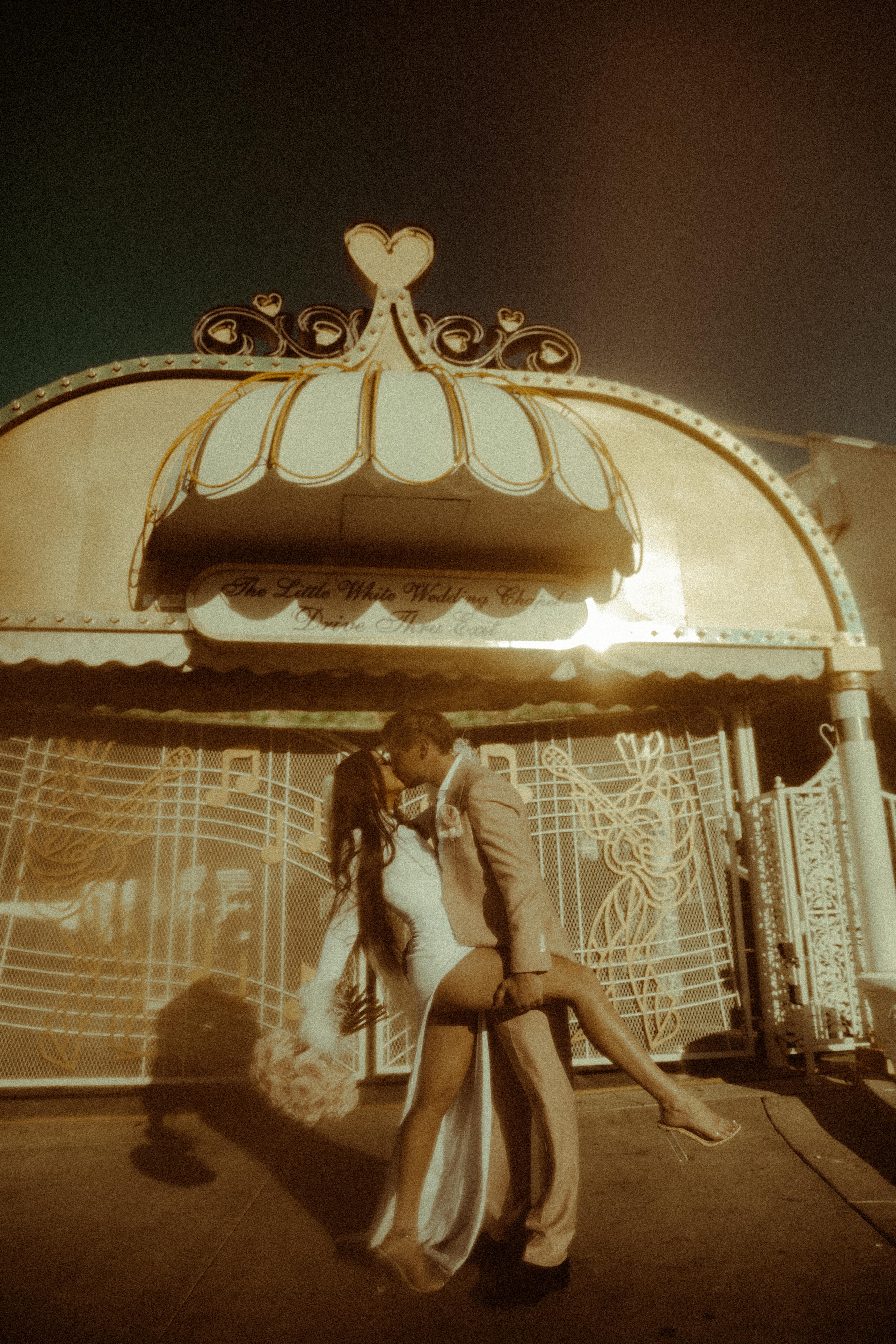 A Non-Traditional Wedding at Little White Wedding Chapel 26