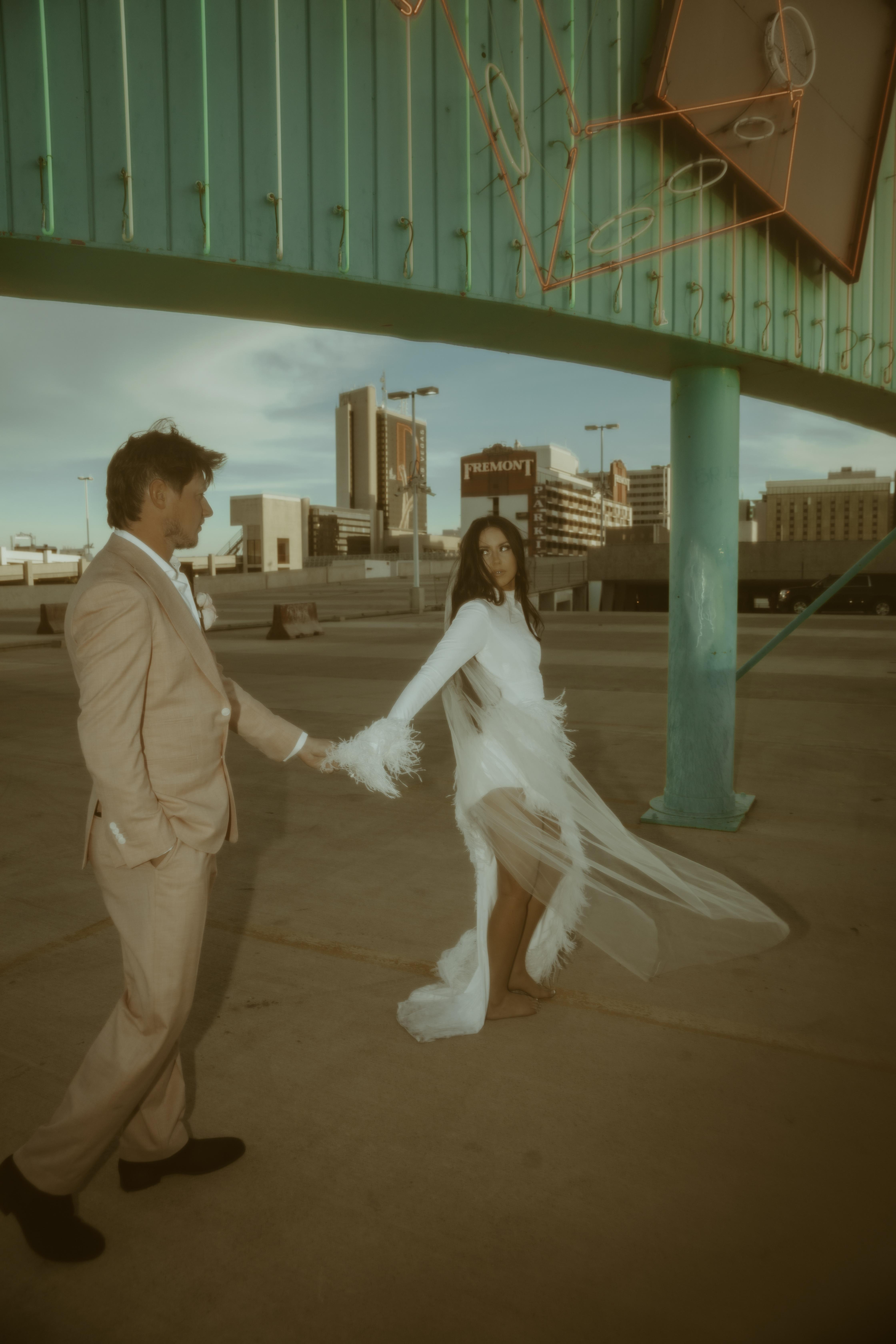 A Non-Traditional Wedding at Little White Wedding Chapel 28