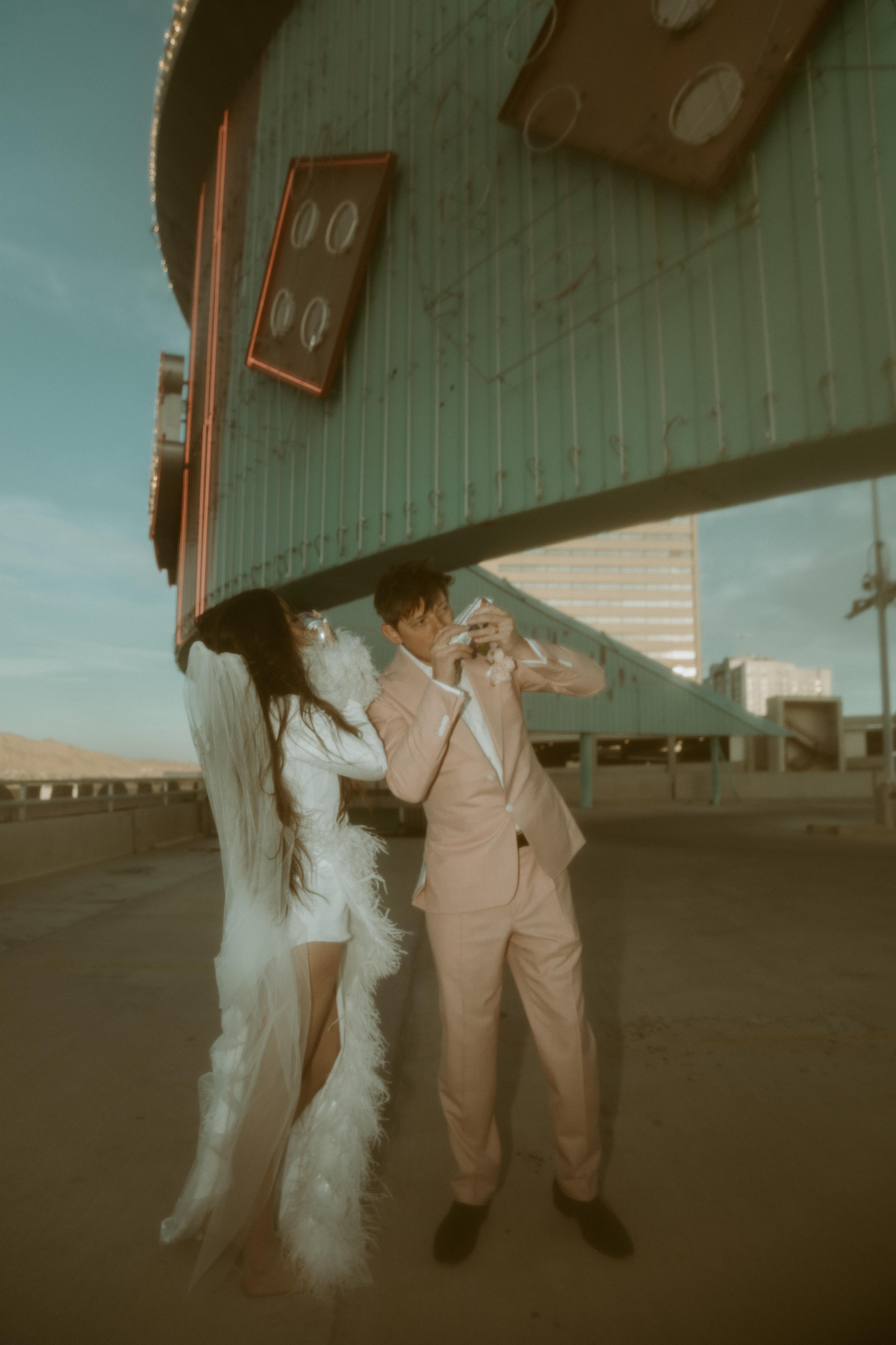 A Non-Traditional Wedding at Little White Wedding Chapel 18