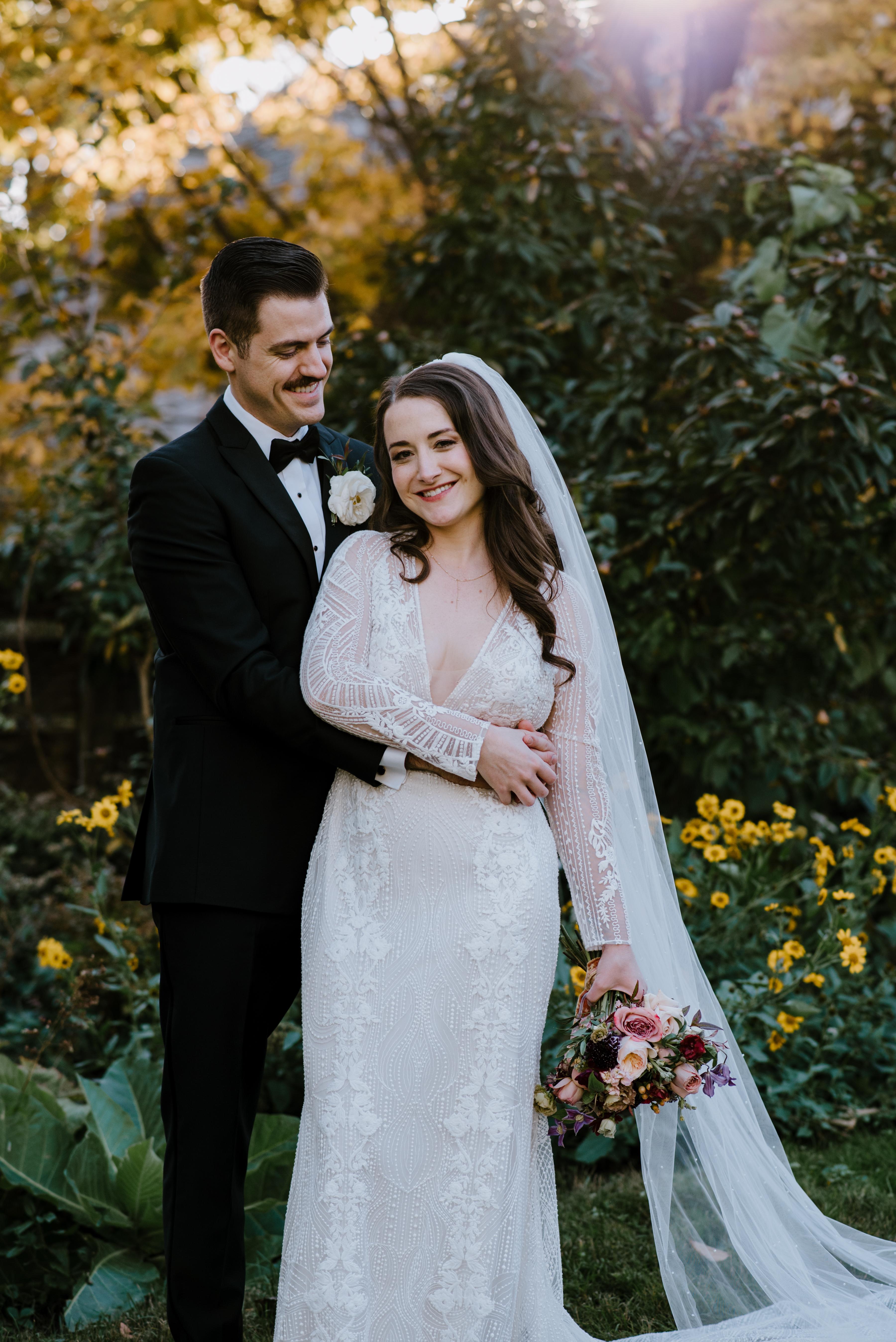 A Modern Fall Wedding at Bartram's Garden 18