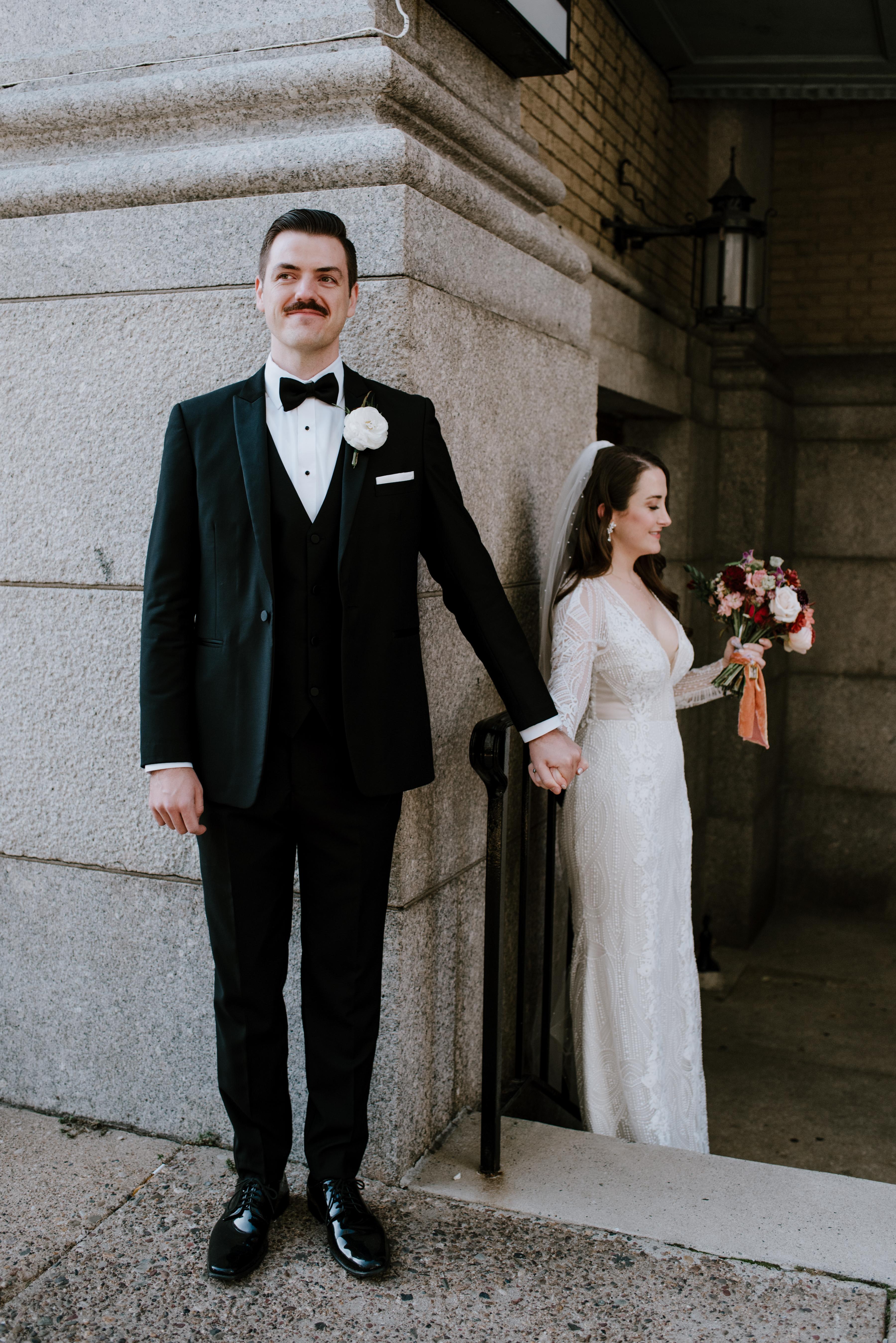 A Modern Fall Wedding at Bartram's Garden 22