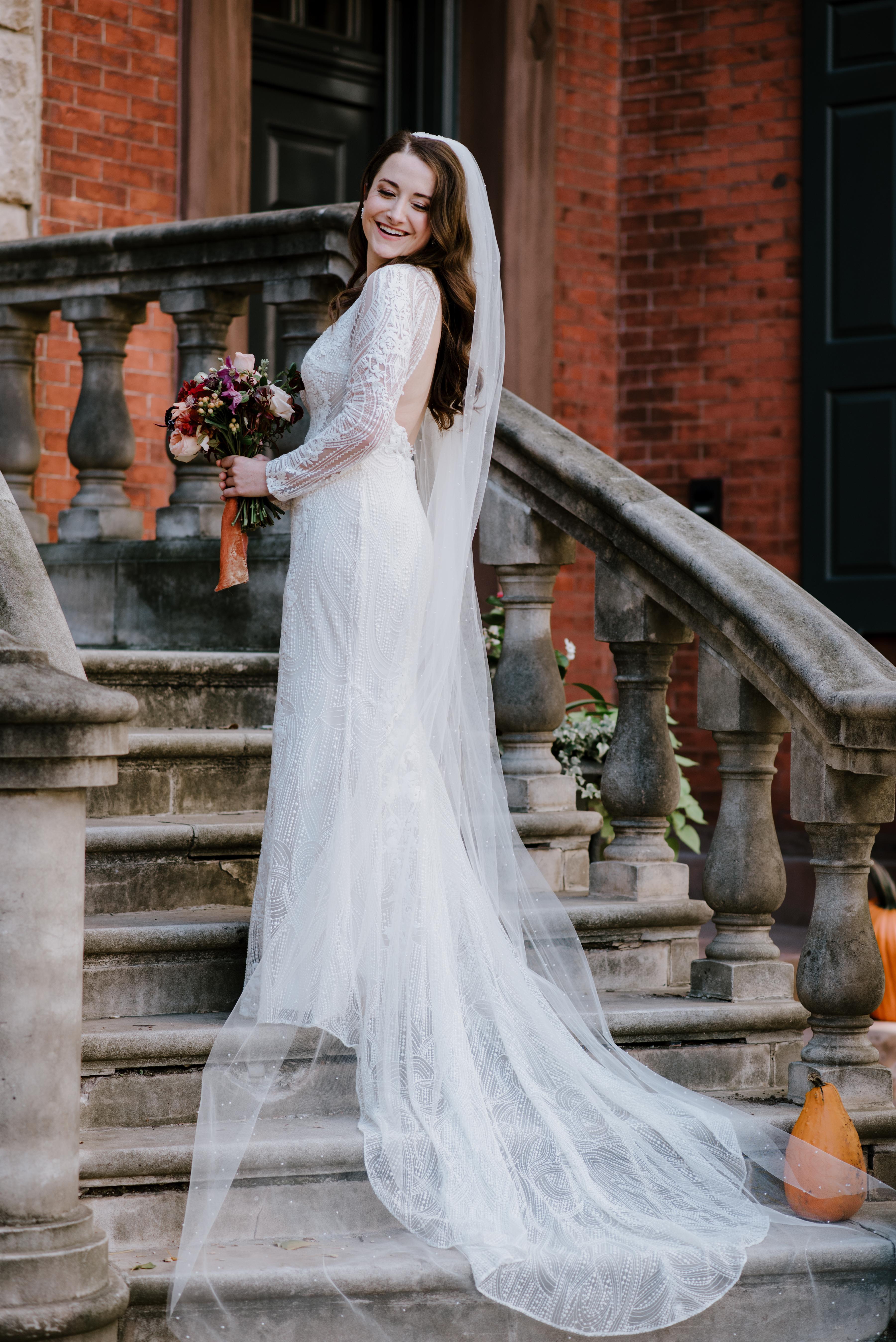 A Modern Fall Wedding at Bartram's Garden 21