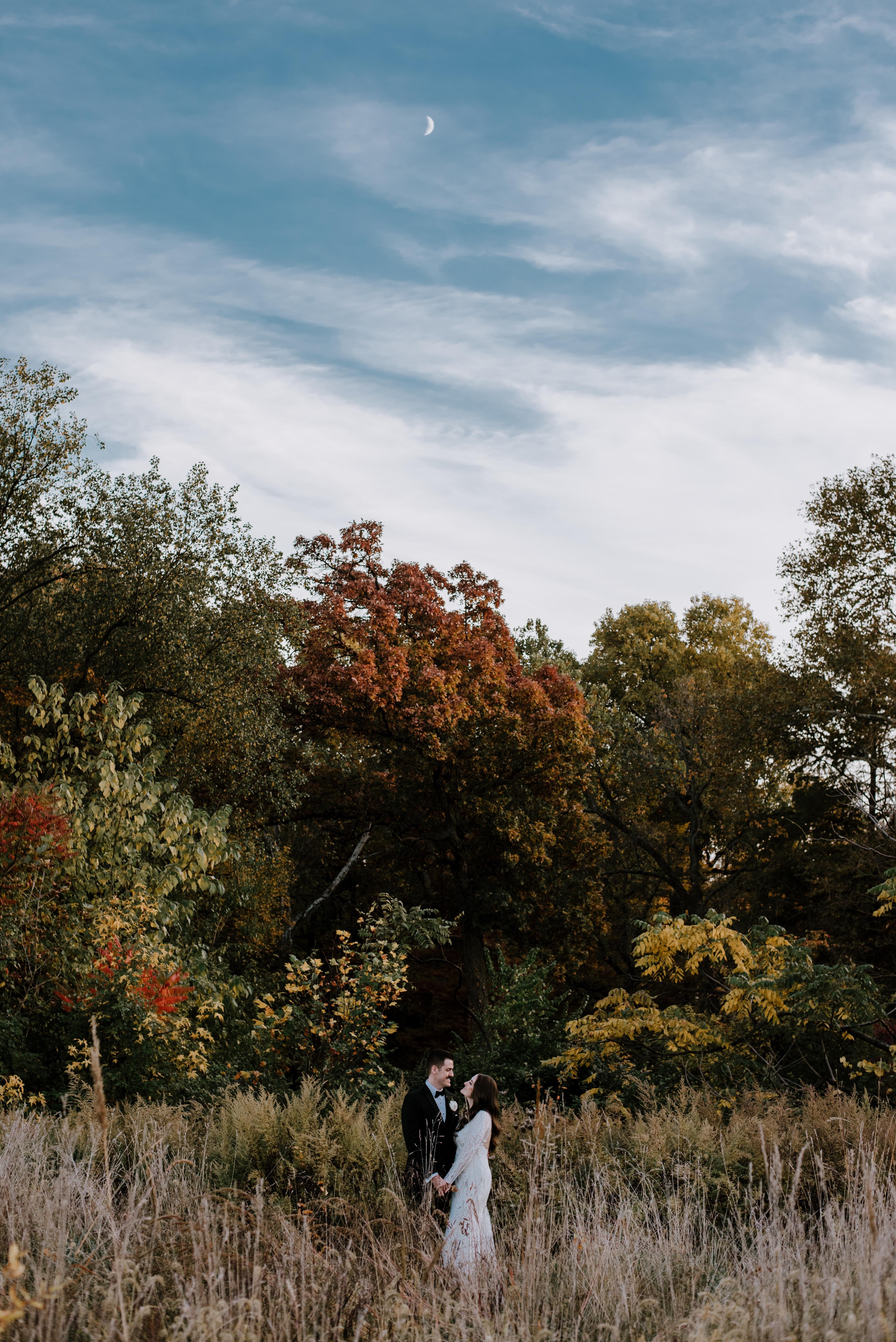 A Modern Fall Wedding at Bartram's Garden 31