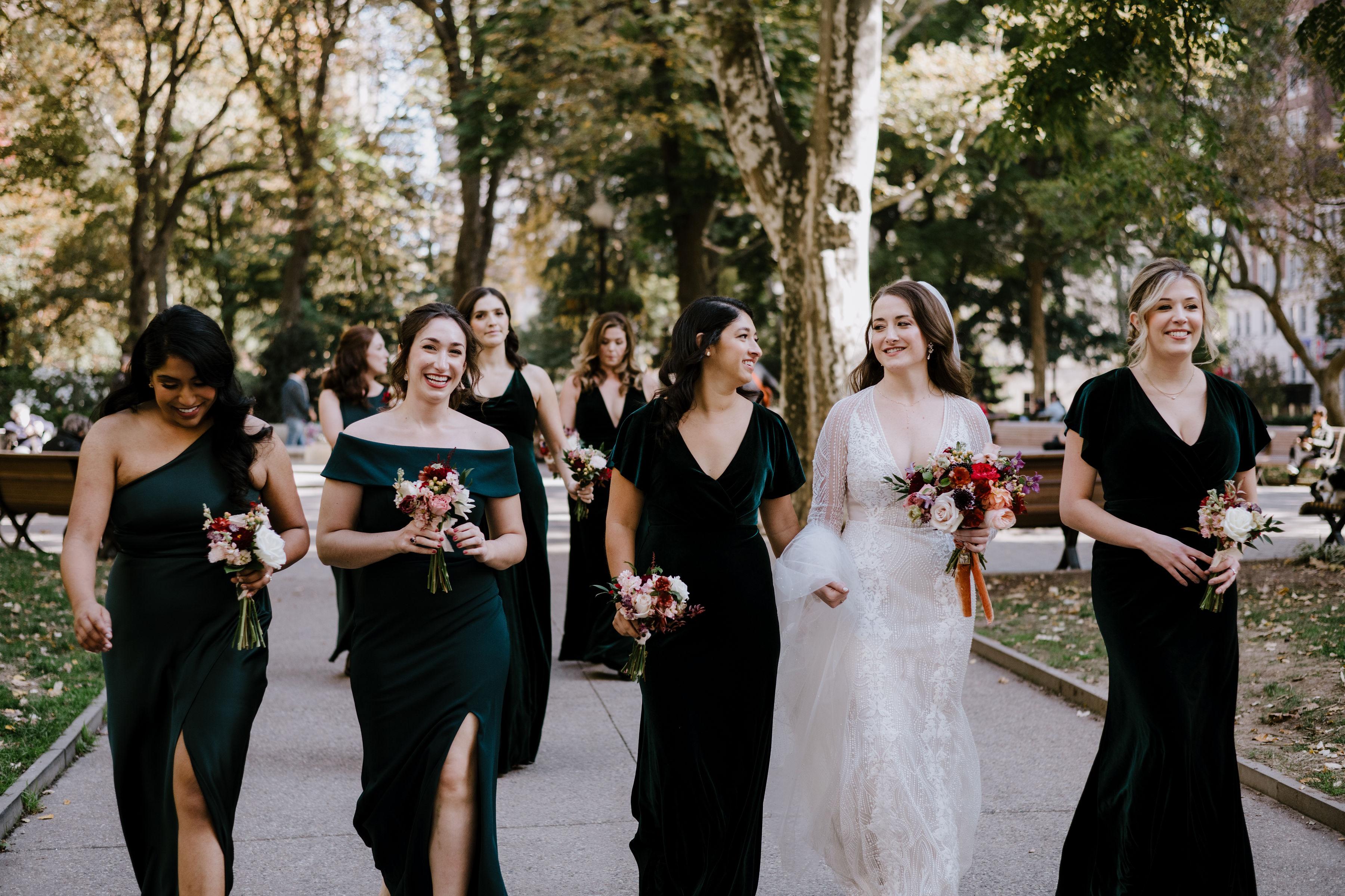 A Modern Fall Wedding at Bartram's Garden 2