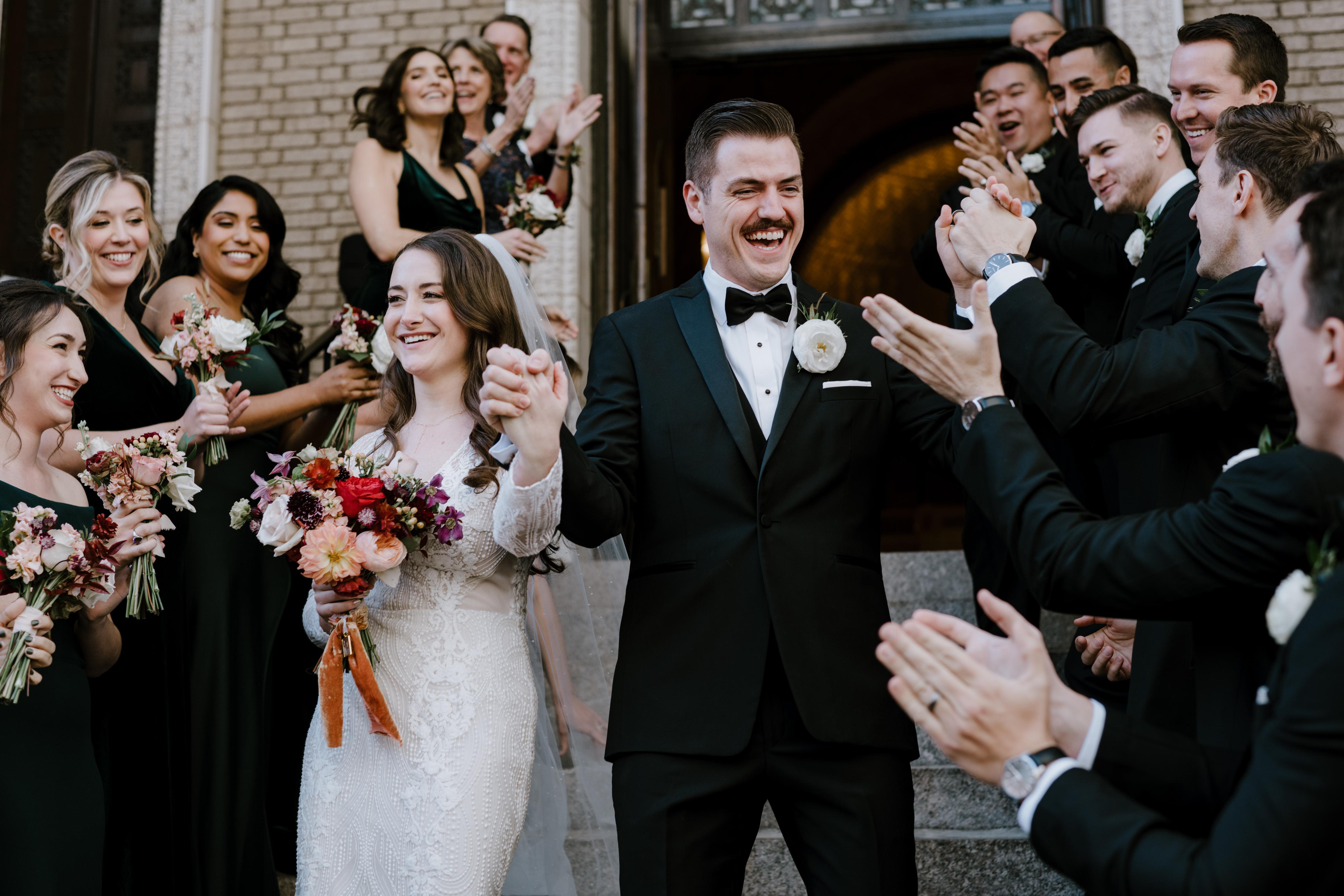 A Modern Fall Wedding at Bartram's Garden
