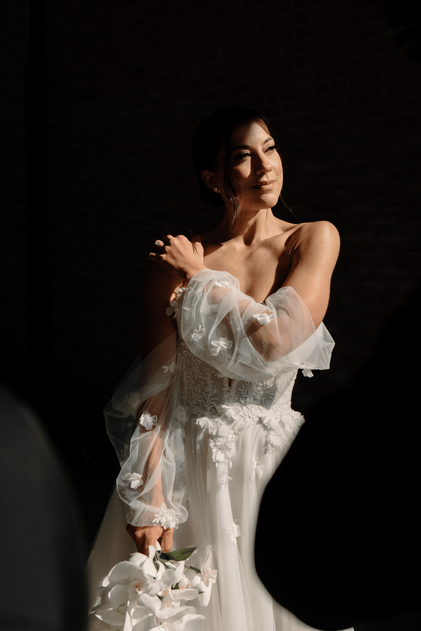 A Modern Fall Wedding at Revel Motor Row