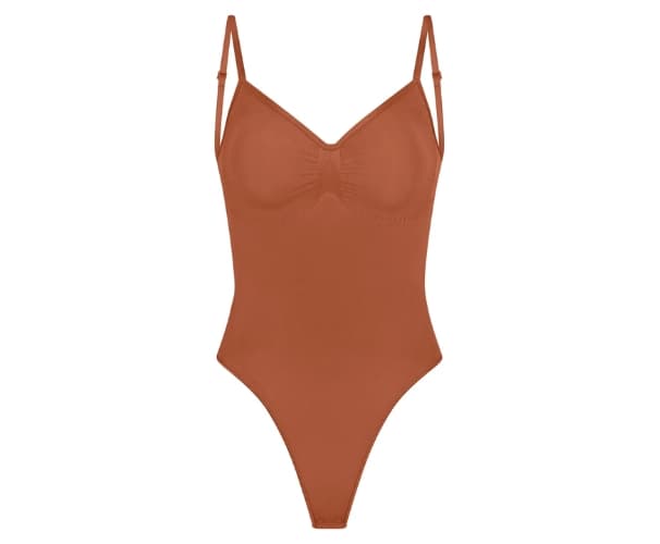 Seamless Sculpt Low Back Thong Bodysuit