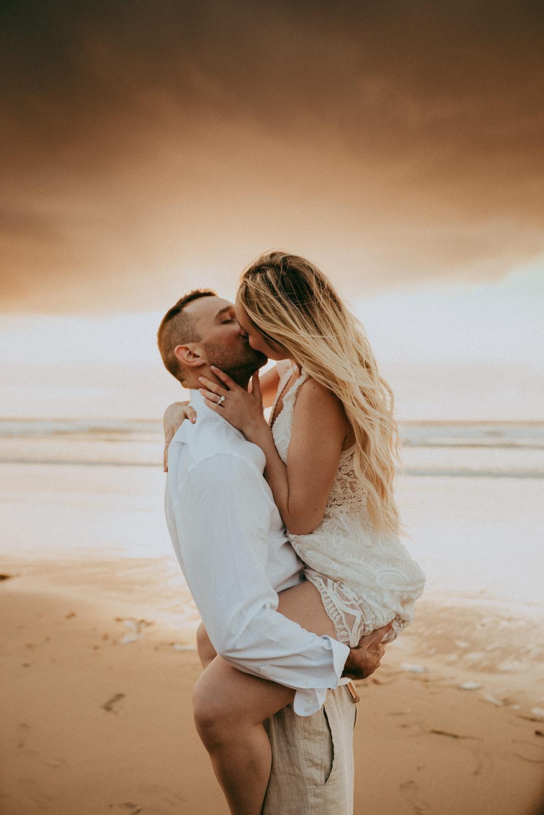 An Intimate Beach Proposal in La Jolla 2