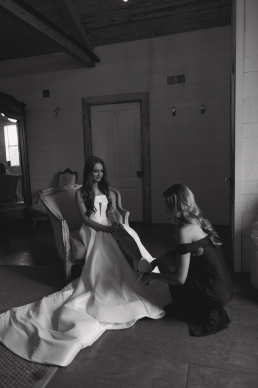 A Modern Winter Wedding at The Barn at Shady Lane photo 2