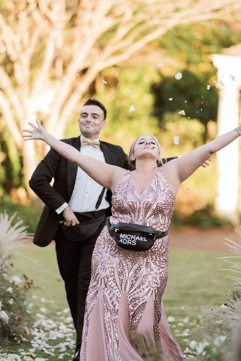A Whimsical Fall Wedding at Daniel Stowe Botanical Garden 34