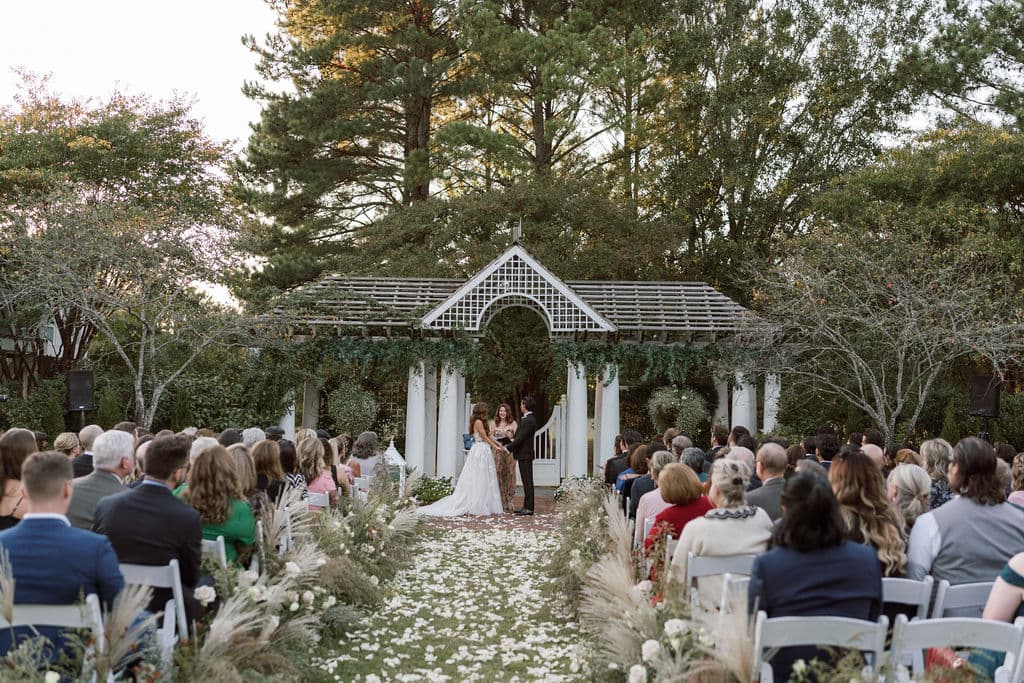 A Whimsical Fall Wedding at Daniel Stowe Botanical Garden