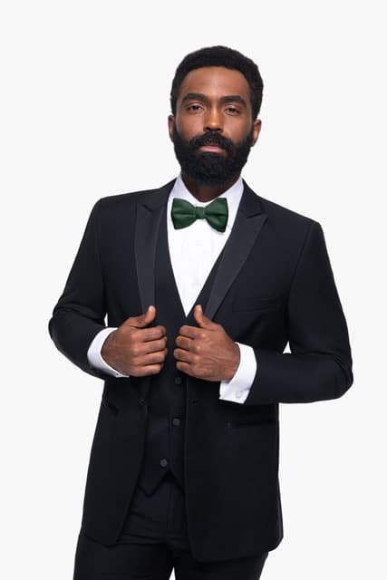 Black Peak Lapel Tuxedo