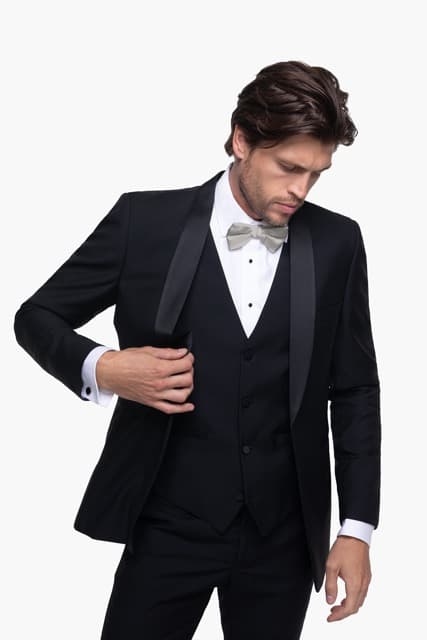 Black Shawl Lapel Tuxedo