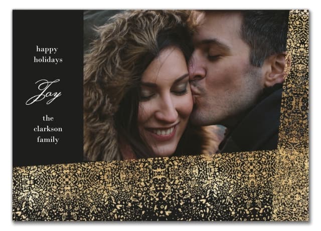 Opulent Holiday Holiday Card