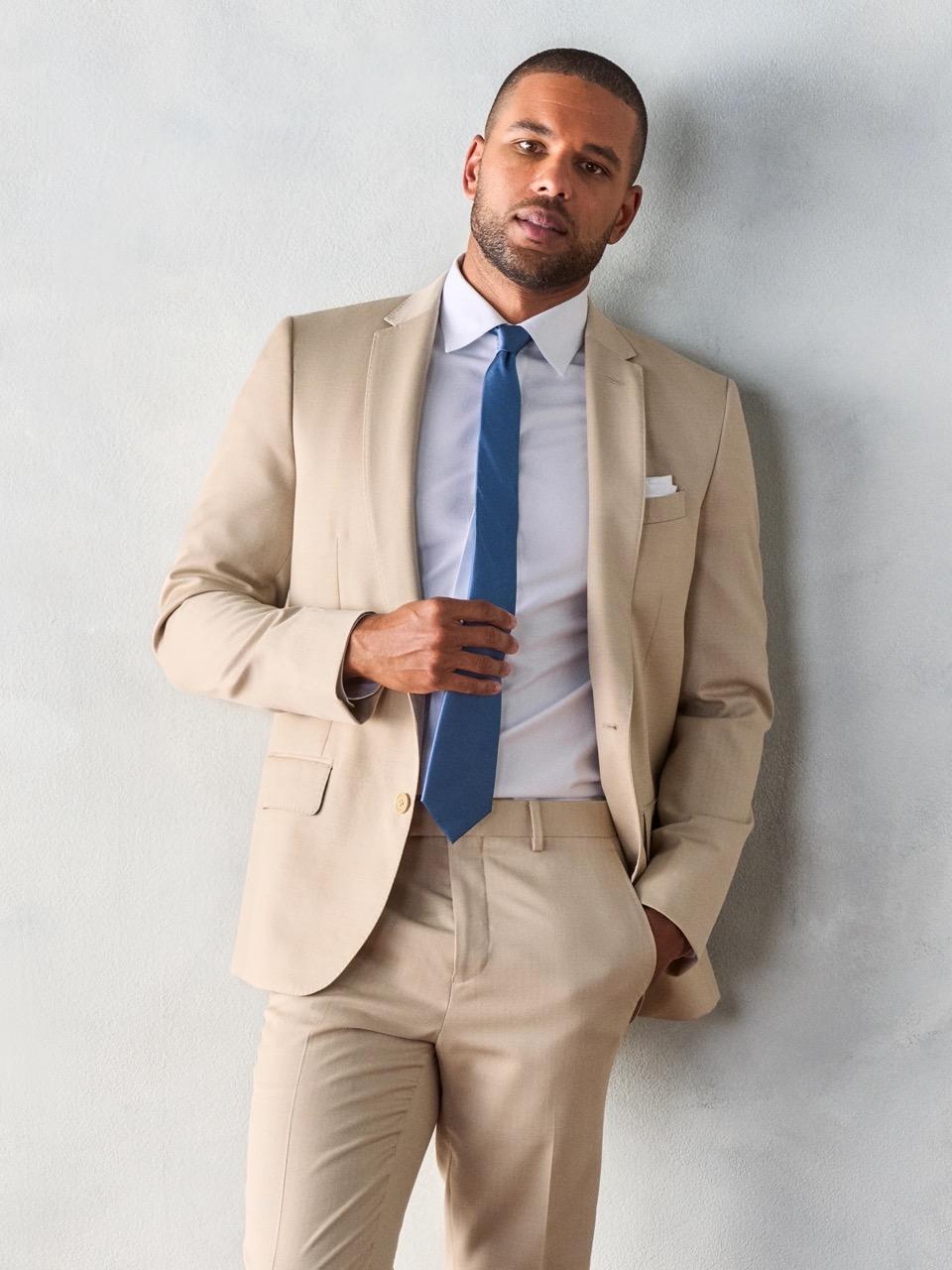 Tan Suit