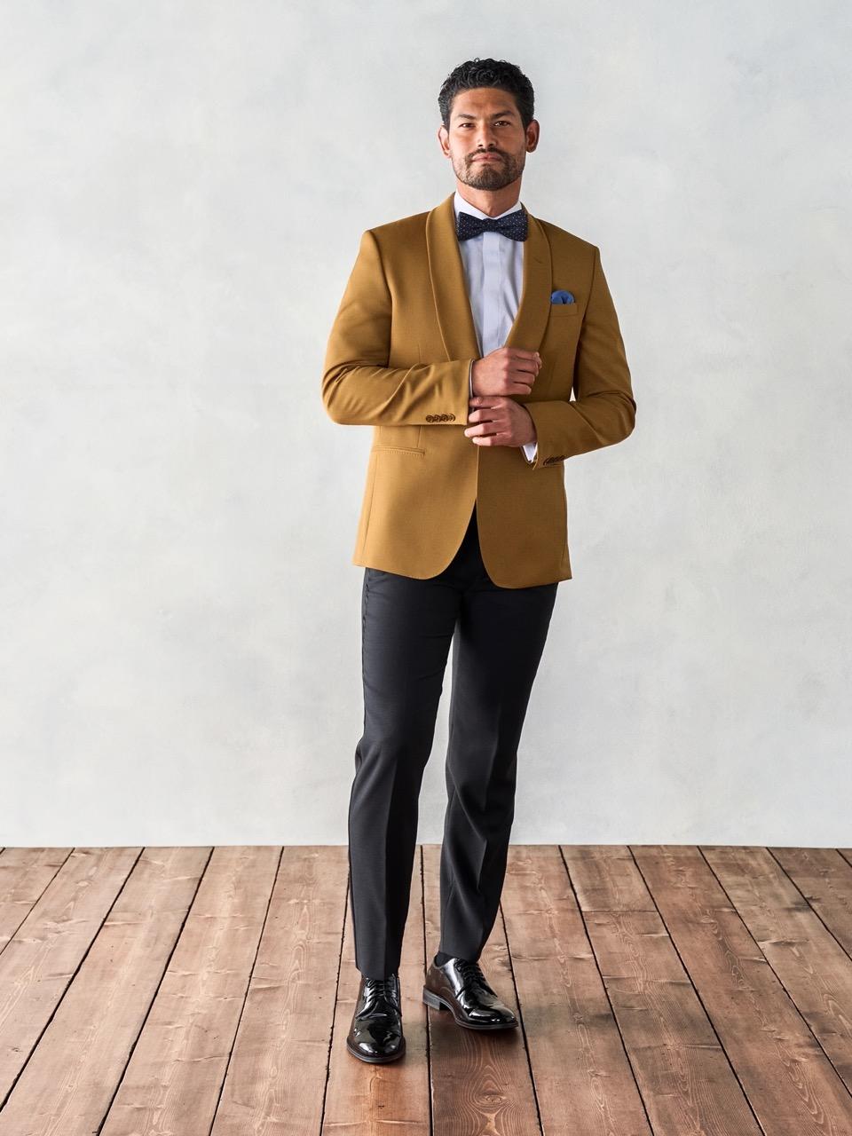 Marigold Shawl Jacket Tuxedo