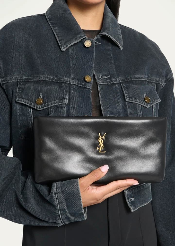 Calypso Ziptop YSL Clutch Bag