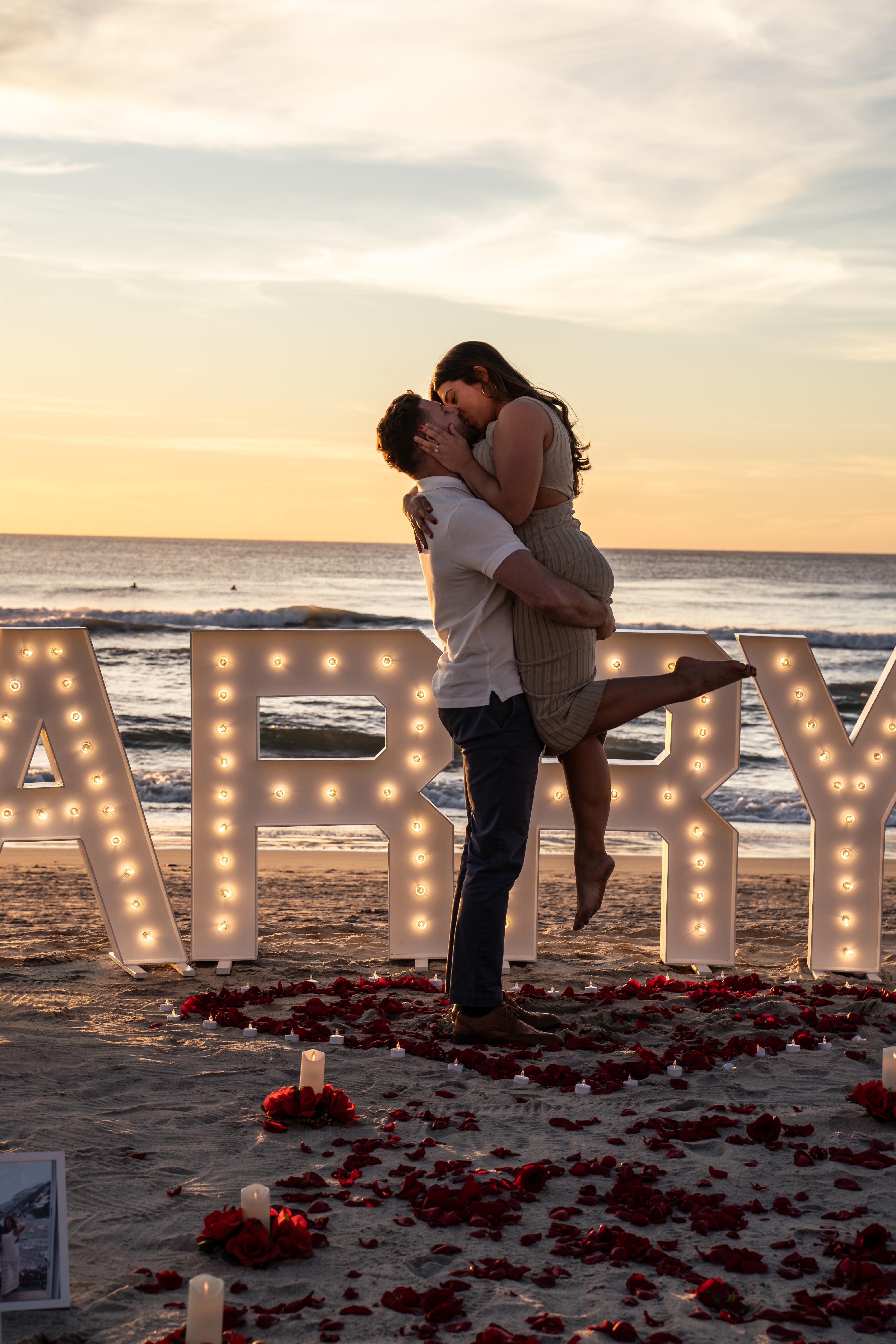 A Romantic and Intimate Proposal in Del Mar photo 5