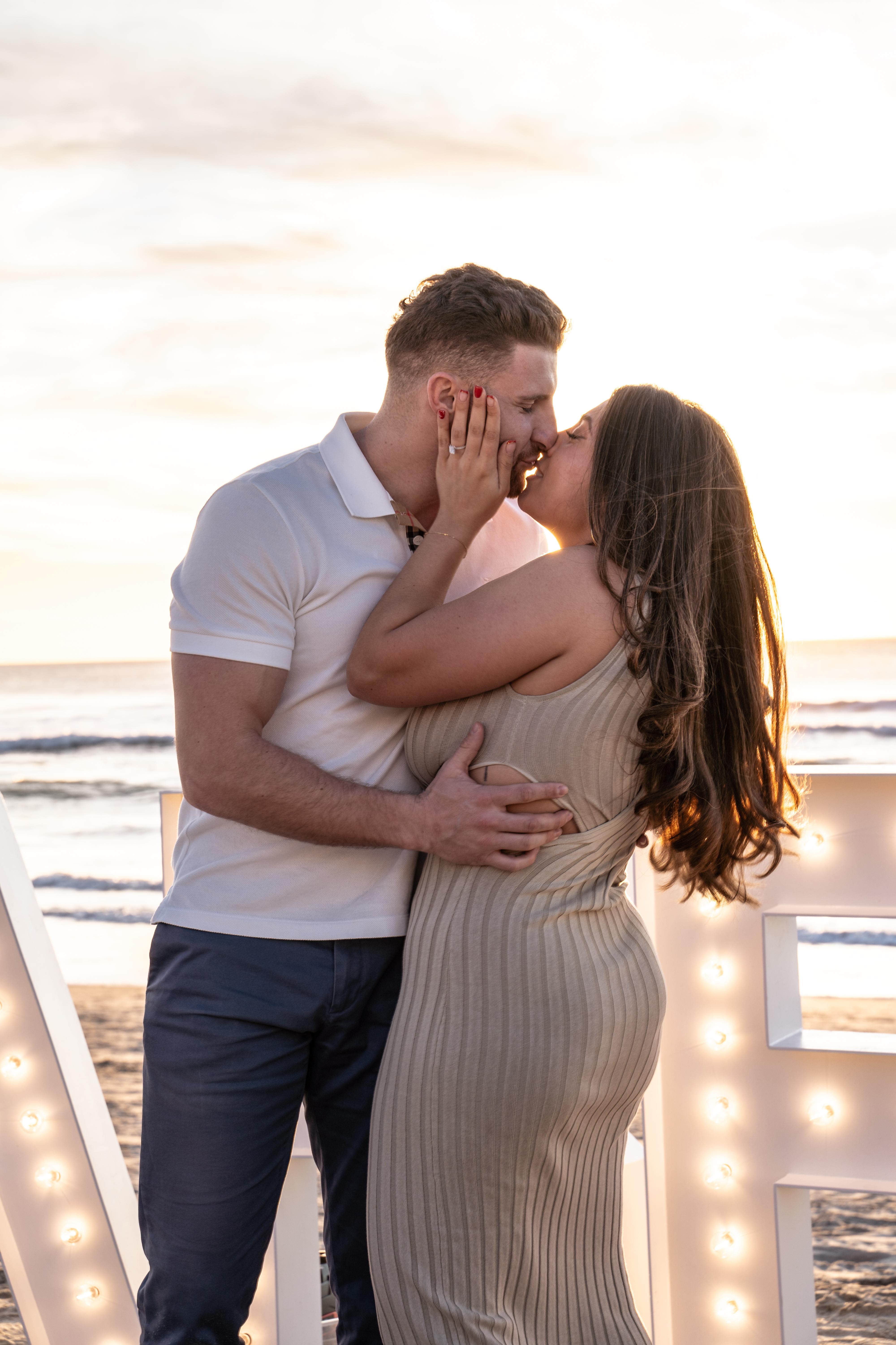 A Romantic and Intimate Proposal in Del Mar photo 3