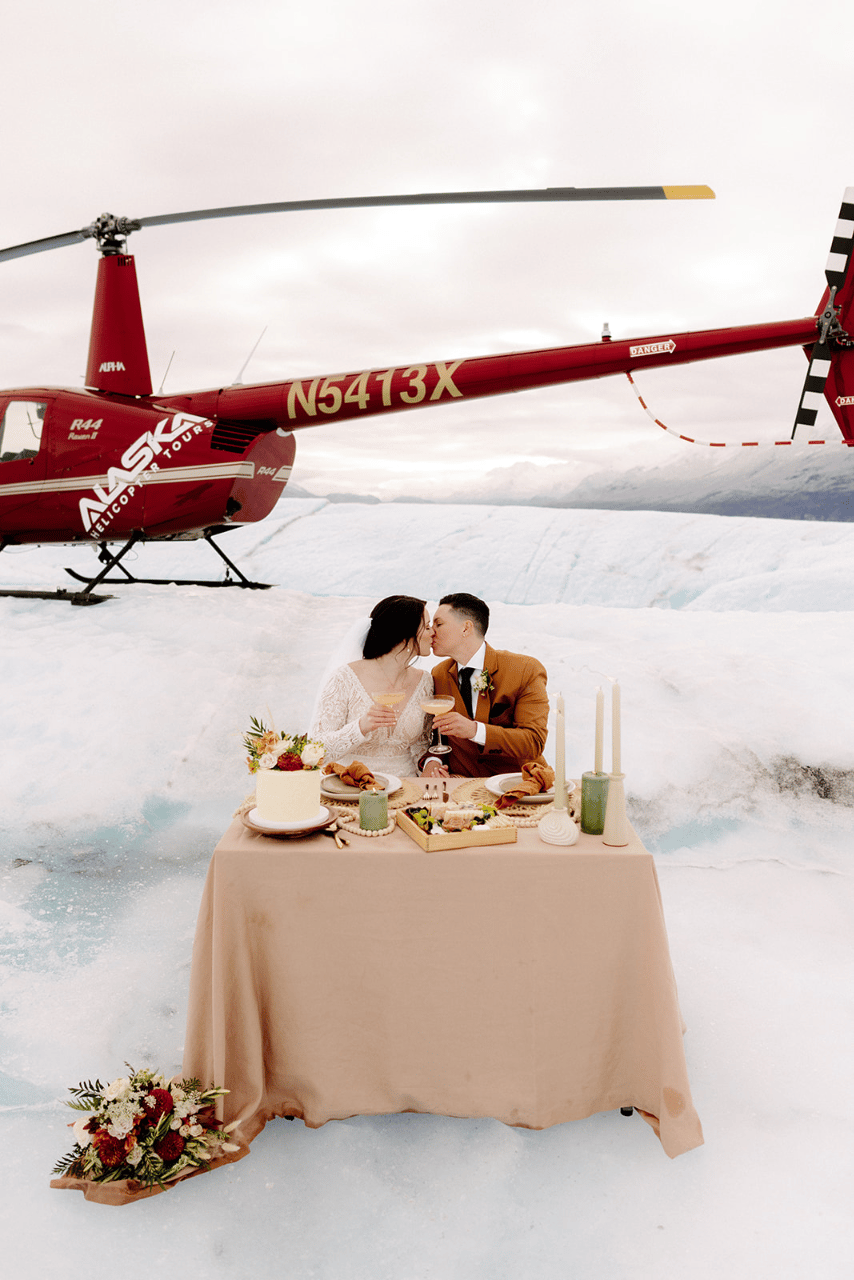 A Non-Traditional Fall Elopement in Alaska