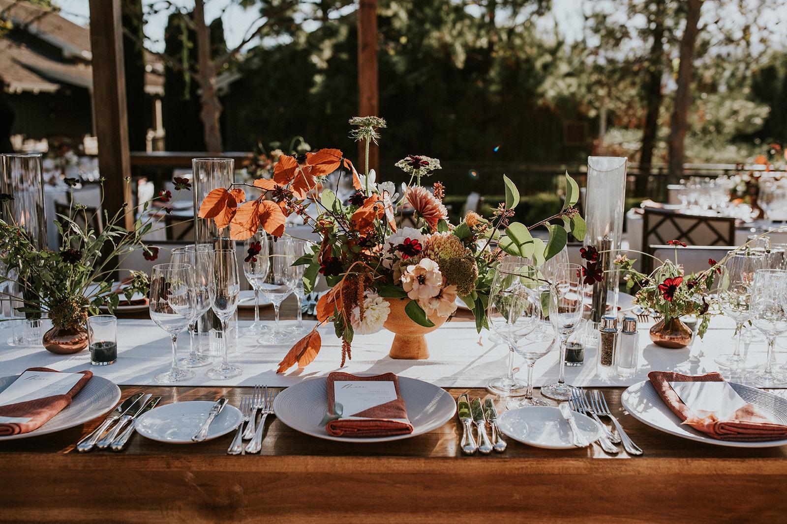 A Modern Fall Wedding At The Rosewood Sand Hill photo 4