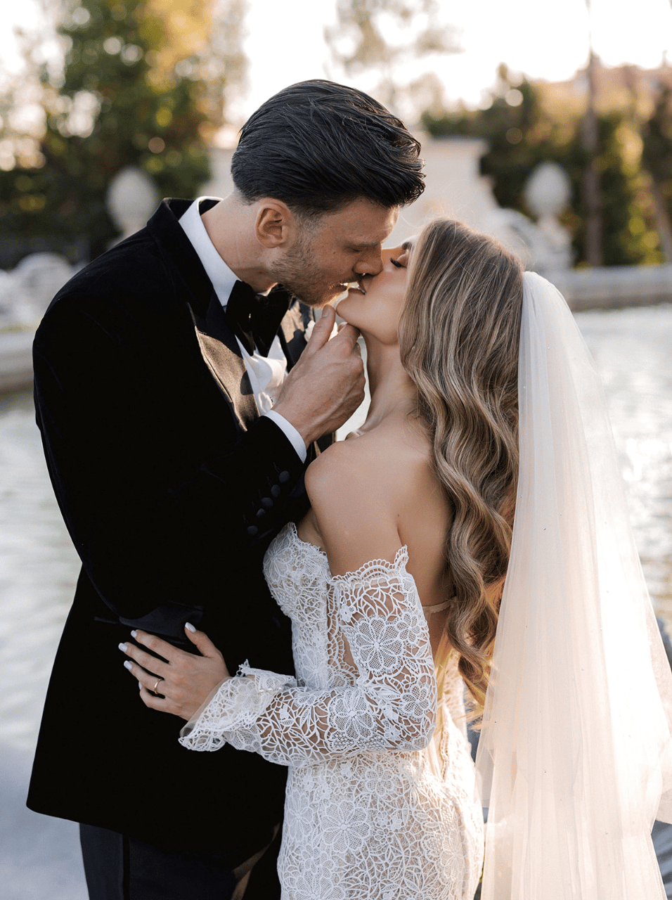 A Romantic Summer Wedding at Villa Miani