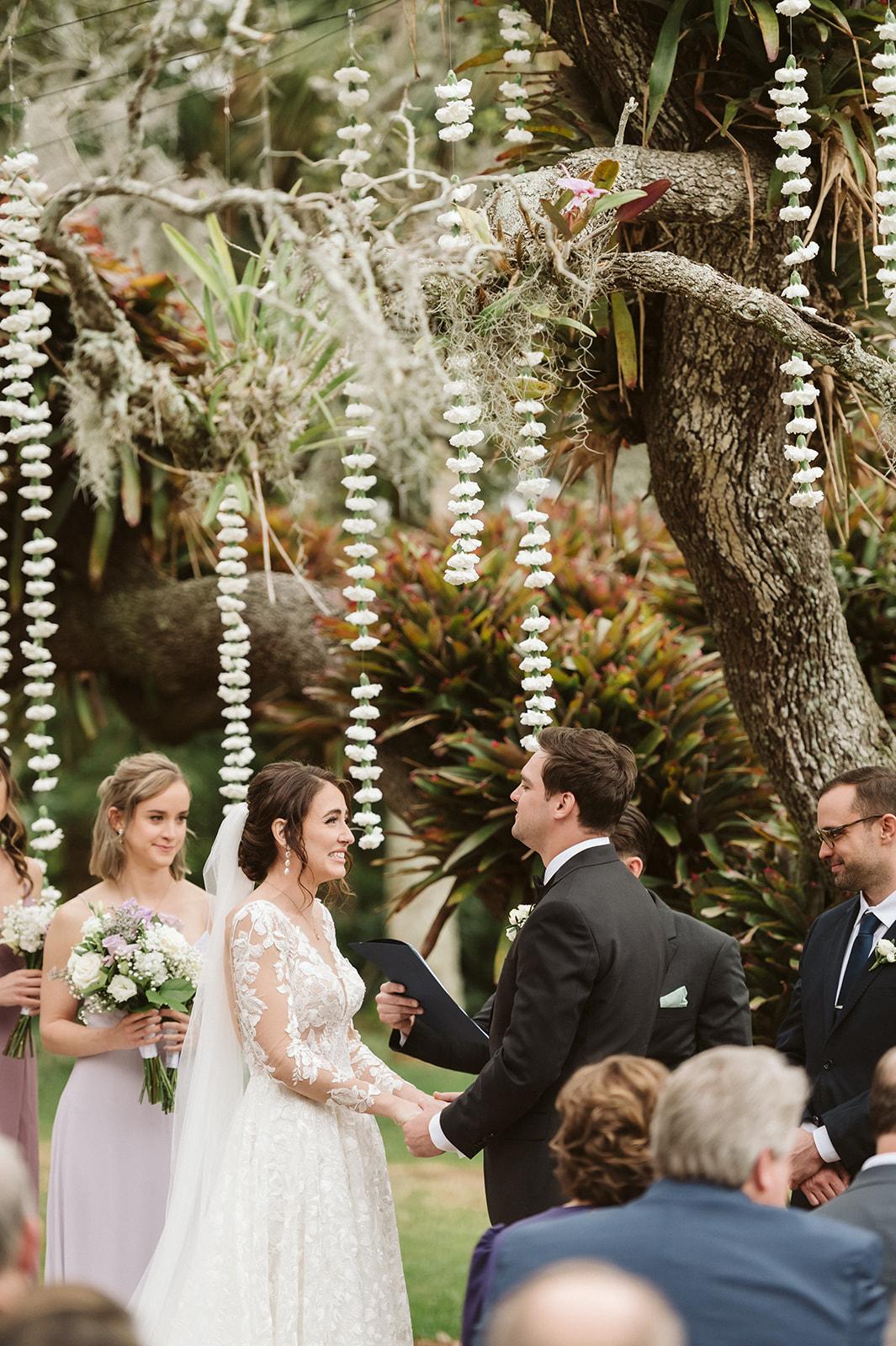 A Classic Coastal Wedding at Marie Selby Botanical Gardens 25