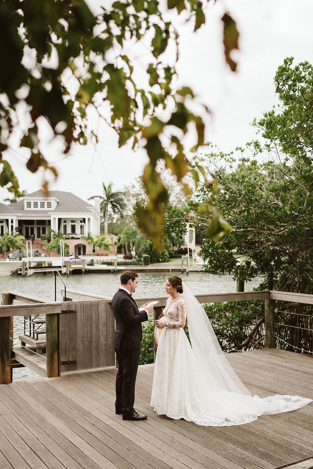 A Classic Coastal Wedding at Marie Selby Botanical Gardens 29