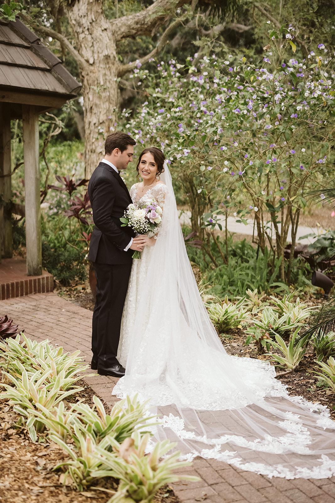A Classic Coastal Wedding at Marie Selby Botanical Gardens 24
